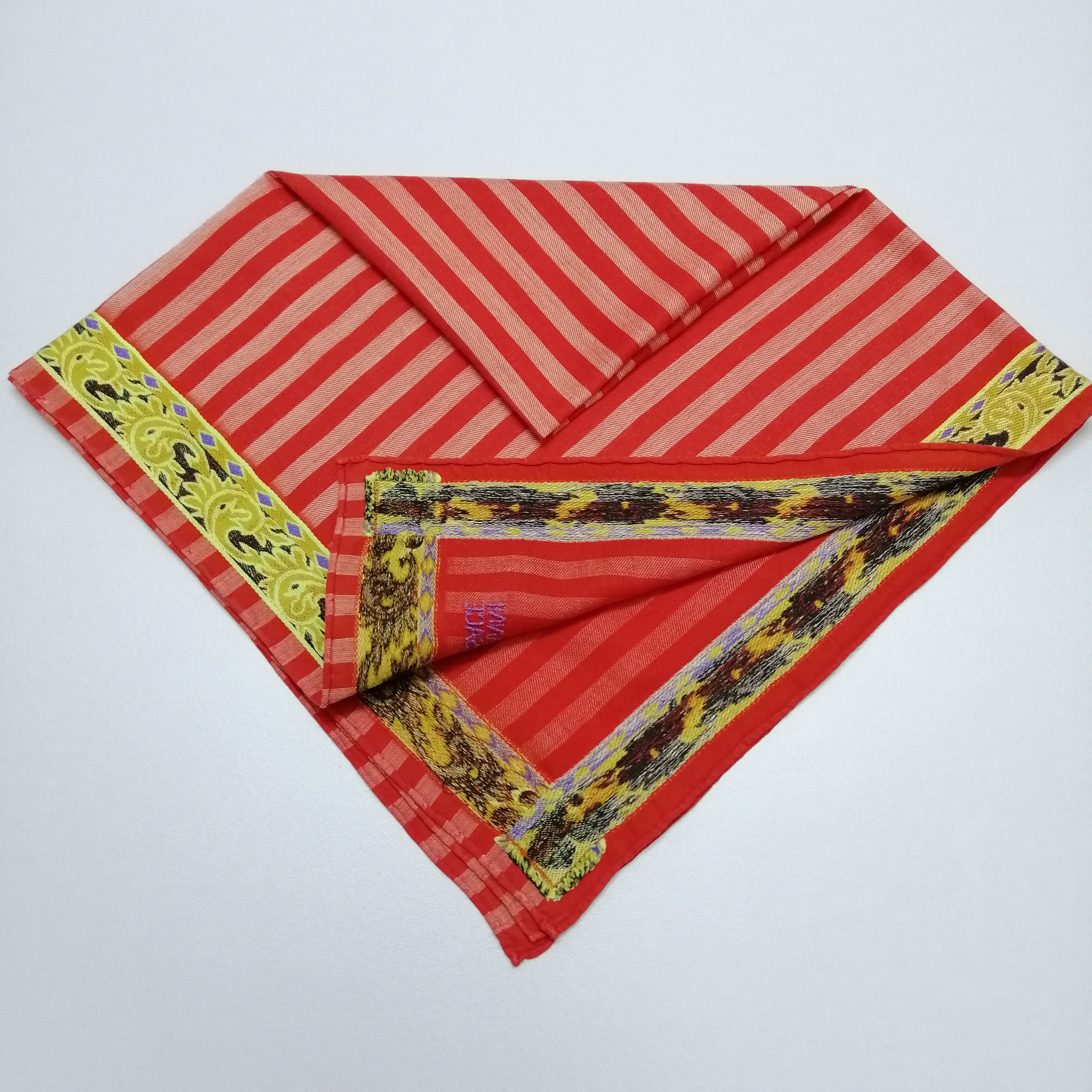 Versace Gianni Versace Handkerchief/Neckerchief/Bandana-KD2026 Size ONE SIZE - 4 Thumbnail