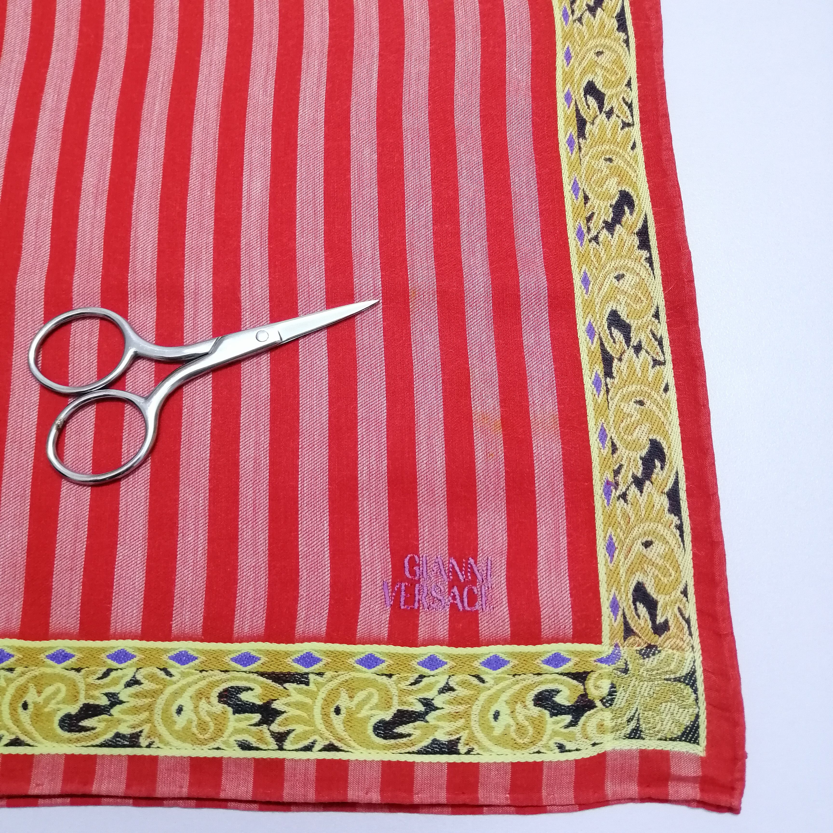 Versace Gianni Versace Handkerchief/Neckerchief/Bandana-KD2026 Size ONE SIZE - 10 Thumbnail
