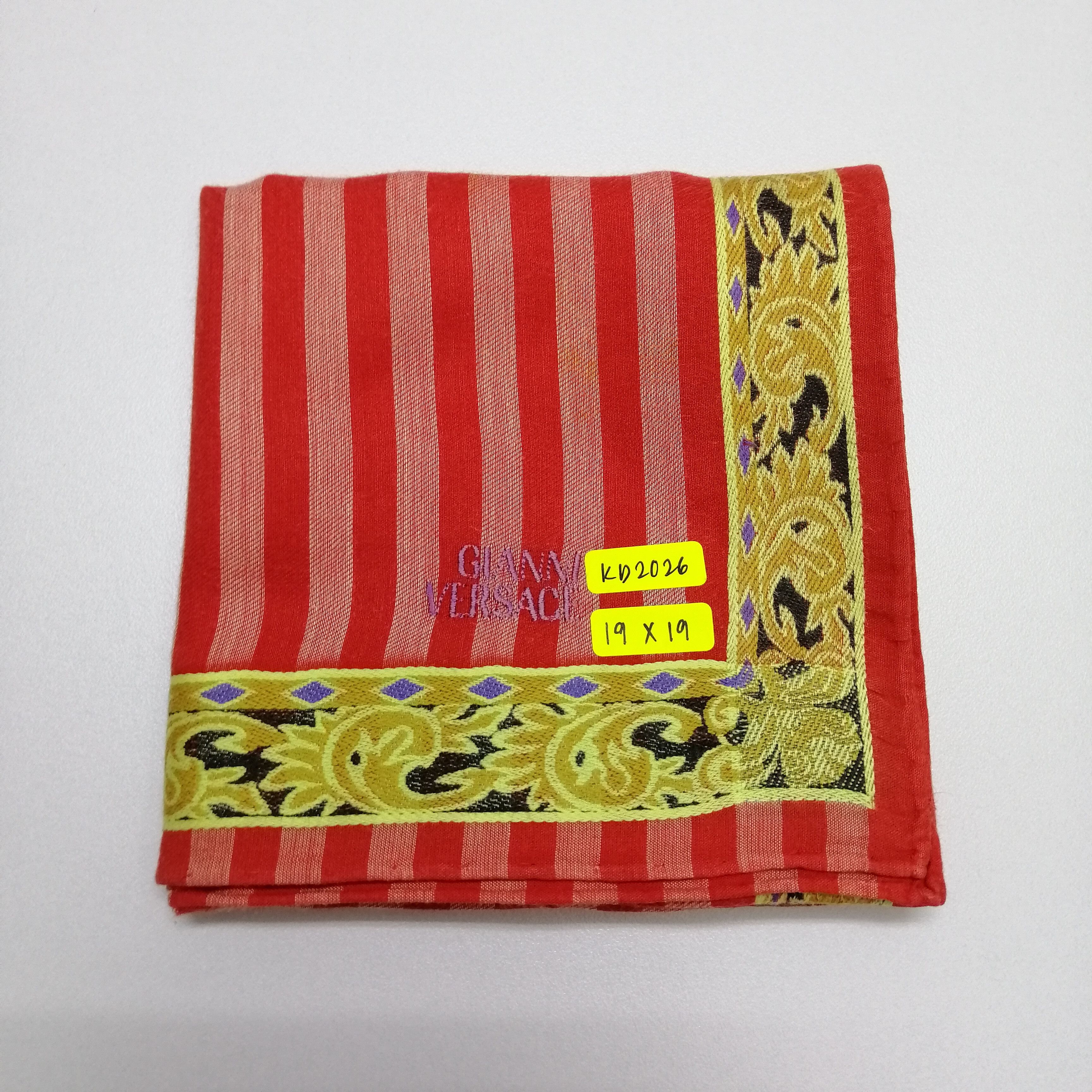 Versace Gianni Versace Handkerchief/Neckerchief/Bandana-KD2026 Size ONE SIZE - 5 Thumbnail