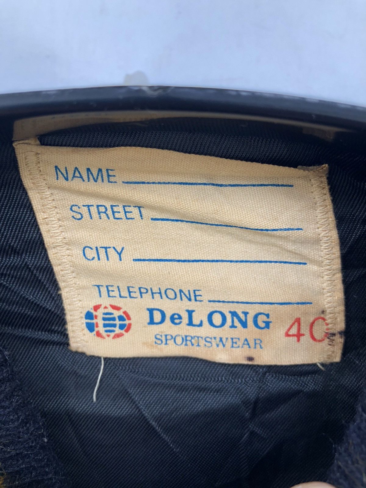 Delong Vintage Delong Rugby Varsity Jacket Size US M / EU 48-50 / 2 - 4 Thumbnail