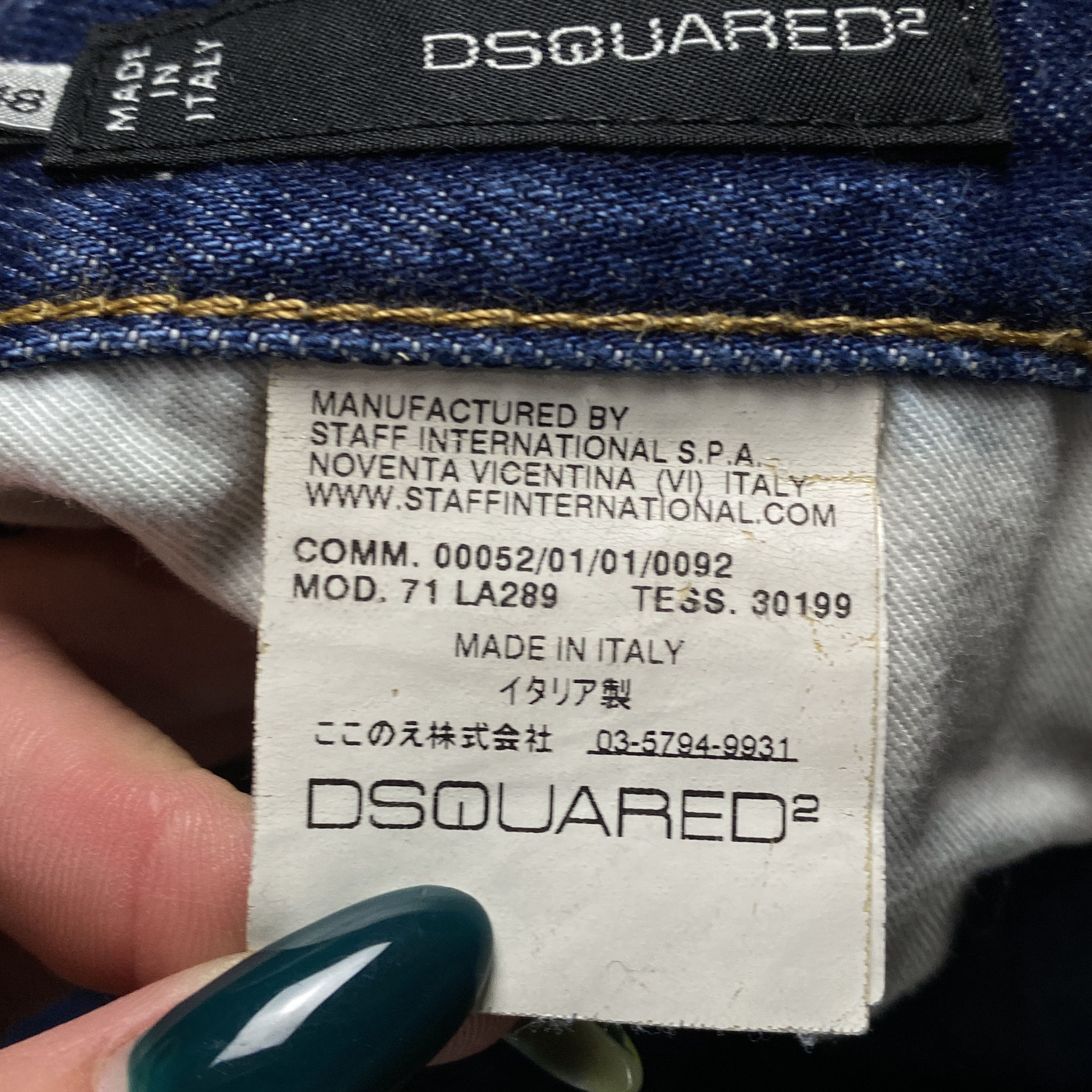 Dsquared2 Mens Denim Jeans Dsquared2 Size 48 Size US 32 / EU 48 - 6 Thumbnail