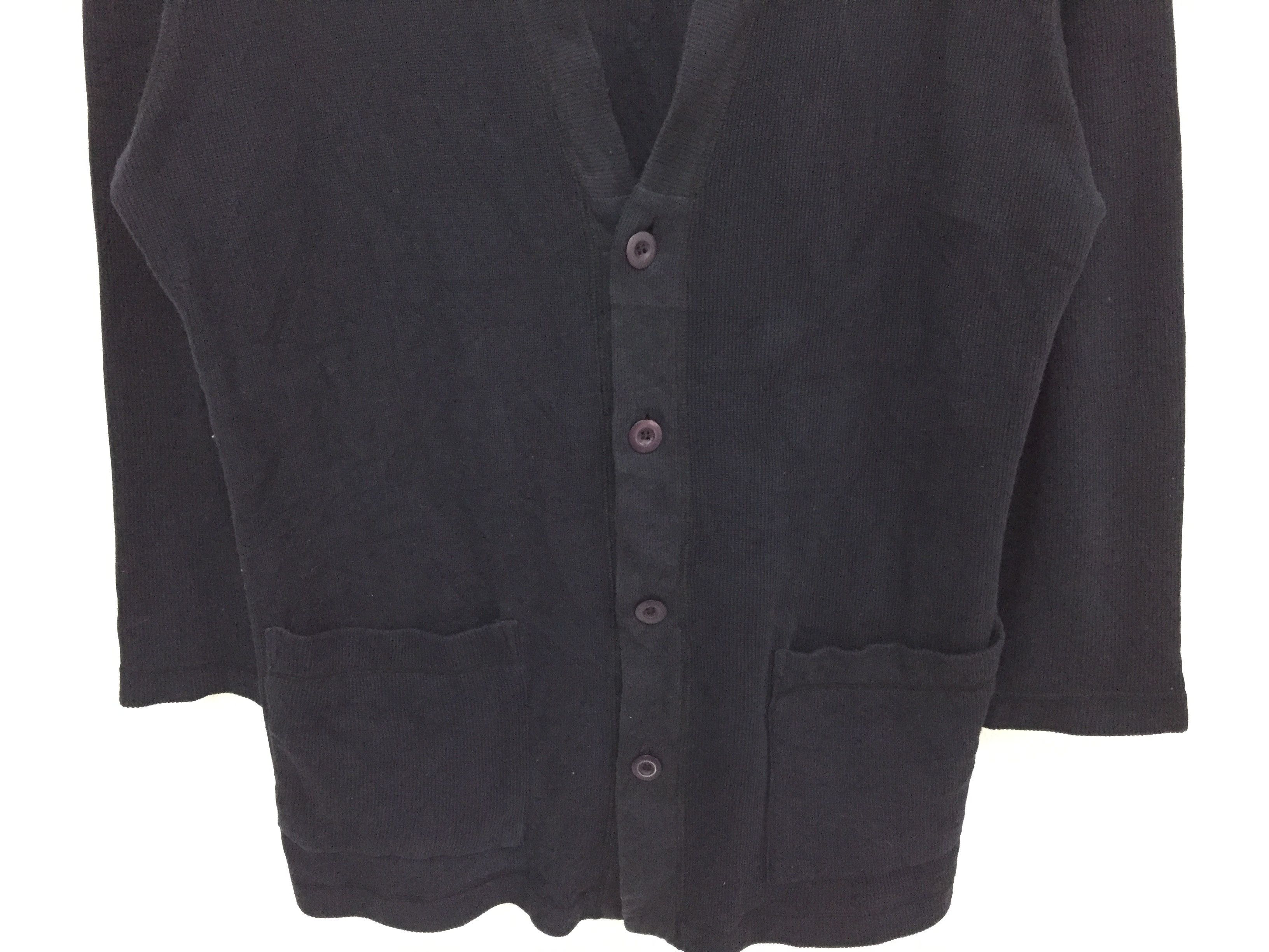 Final Home × Issey Miyake 80's ISSEY MIYAKE MEN Long Knit cardigan Size US M / EU 48-50 / 2 - 4 Thumbnail