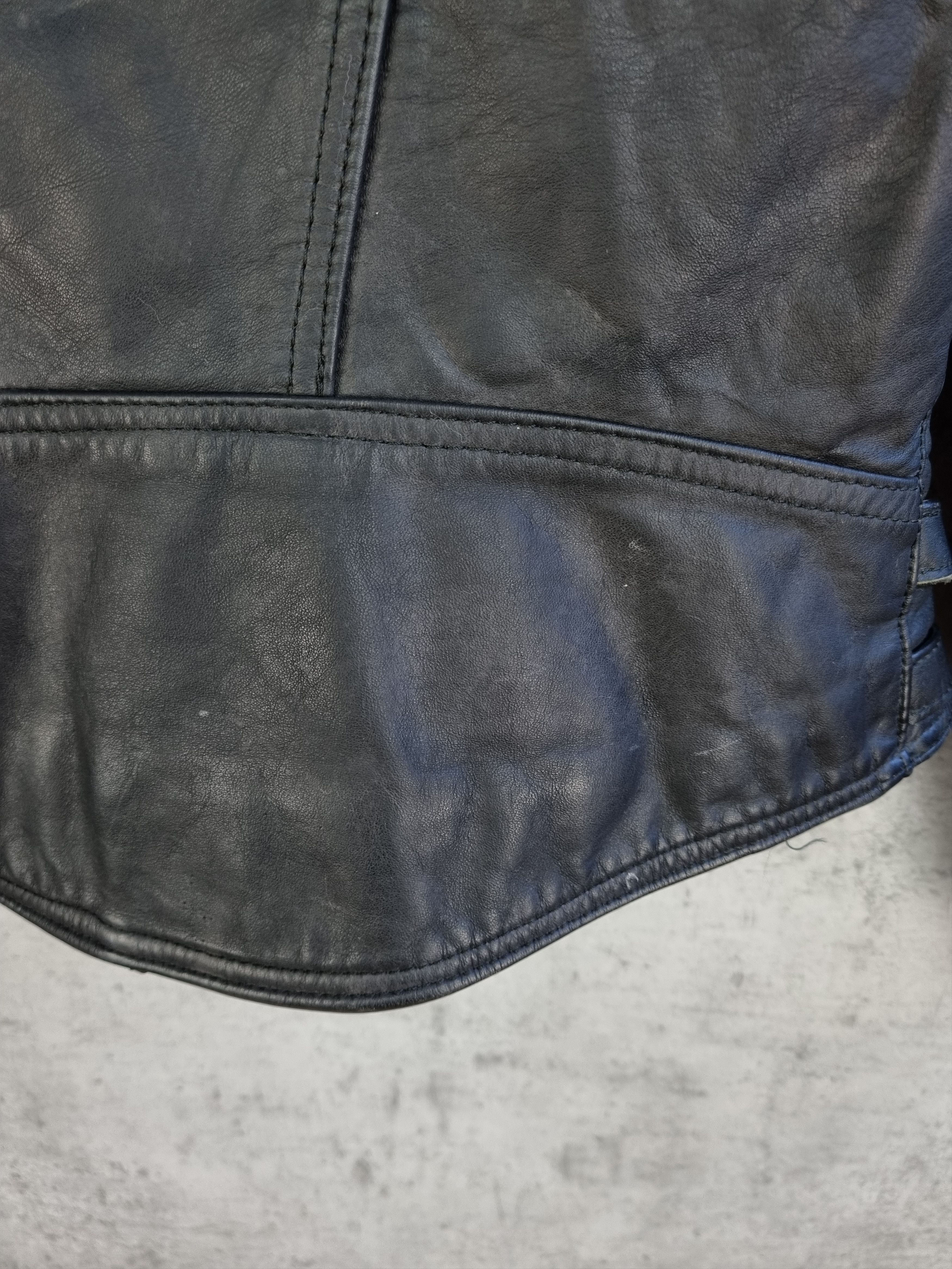 Genuine Leather Rare 70s MOTO CUIR french Biker leather jacket Size US S / EU 44-46 / 1 - 20 Thumbnail