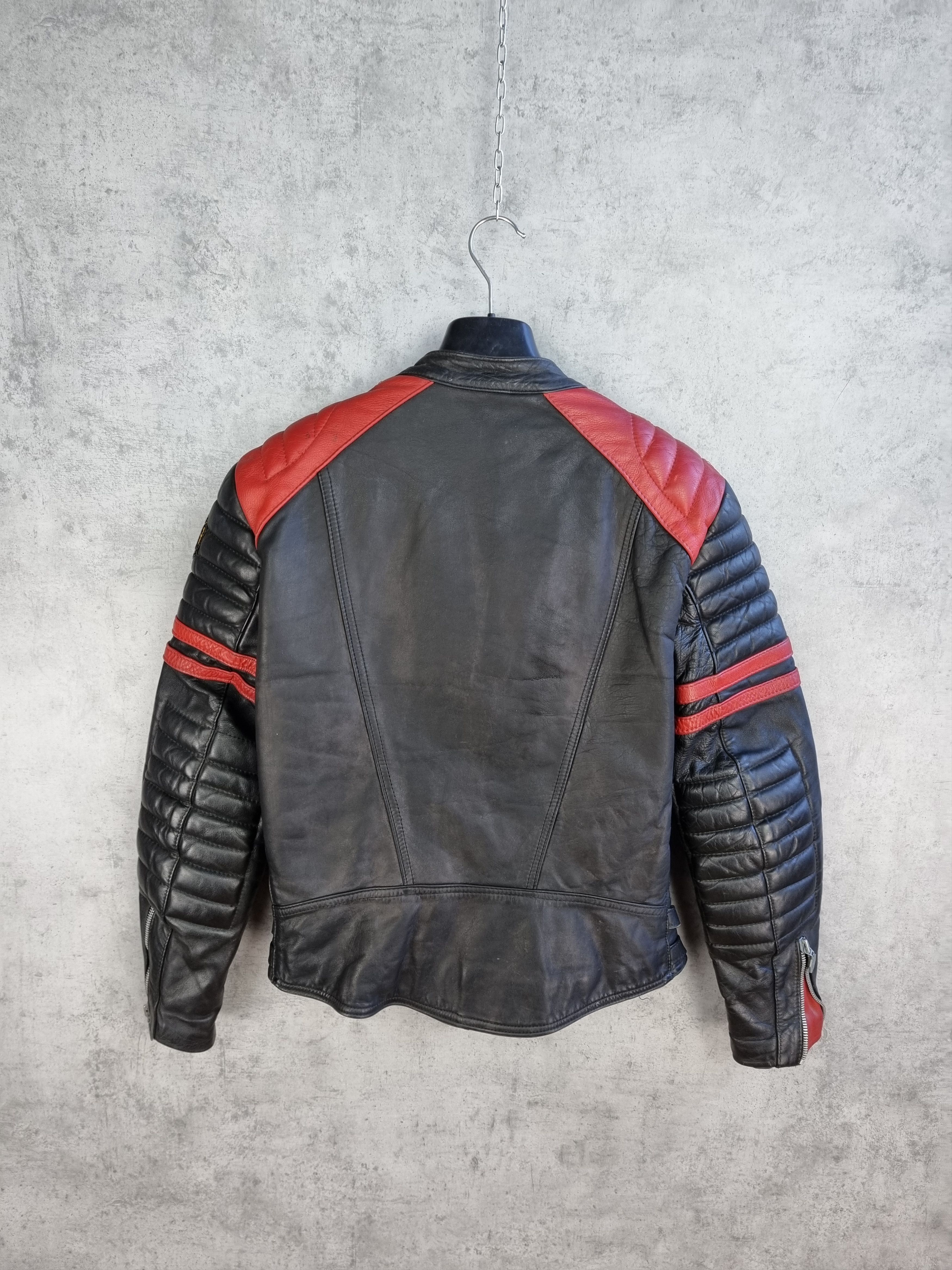 Genuine Leather Rare 70s MOTO CUIR french Biker leather jacket Size US S / EU 44-46 / 1 - 6 Thumbnail