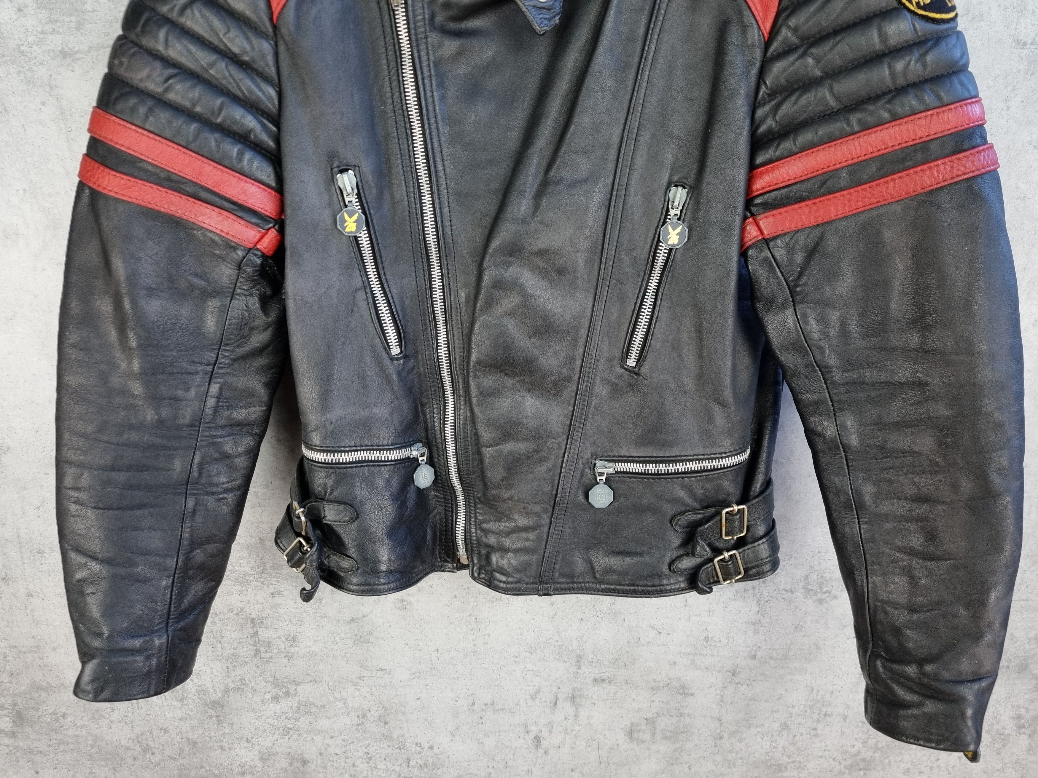 Genuine Leather Rare 70s MOTO CUIR french Biker leather jacket Size US S / EU 44-46 / 1 - 8 Thumbnail