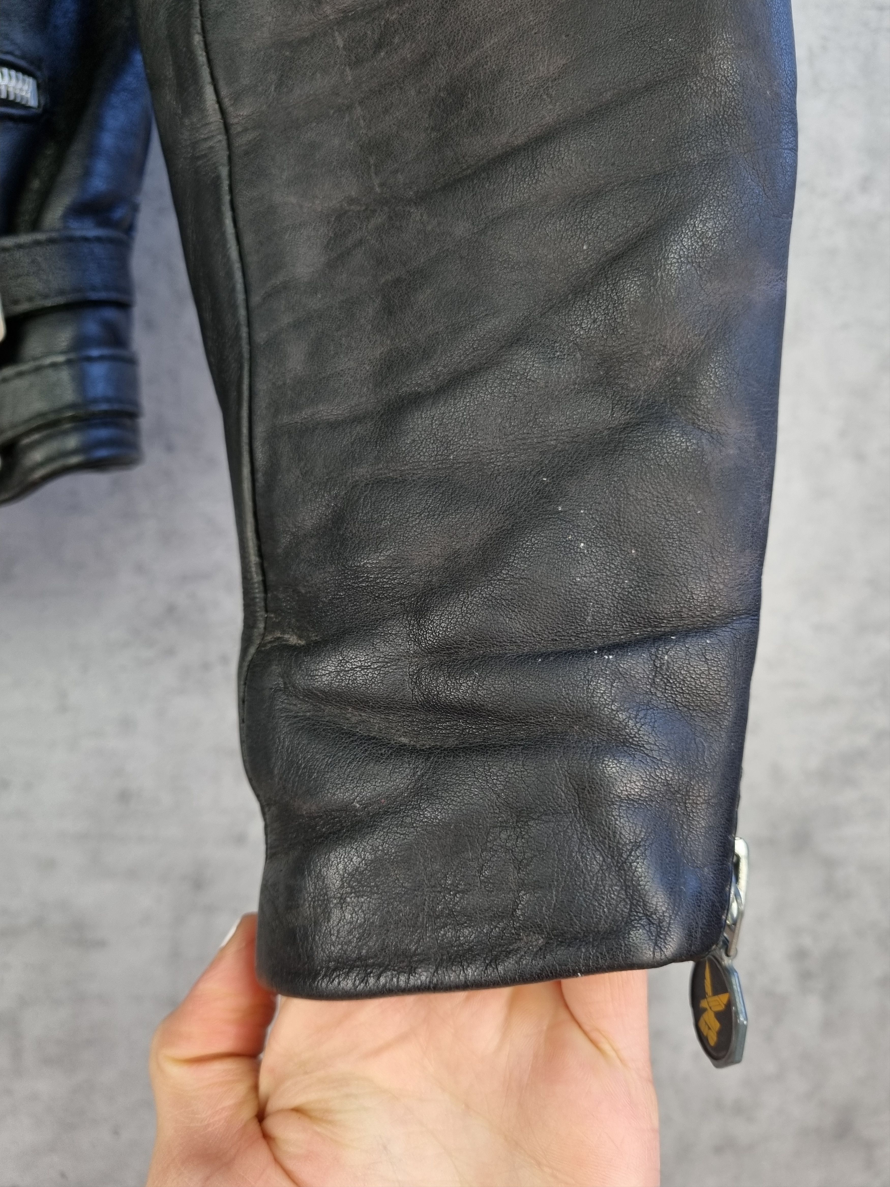 Genuine Leather Rare 70s MOTO CUIR french Biker leather jacket Size US S / EU 44-46 / 1 - 23 Thumbnail