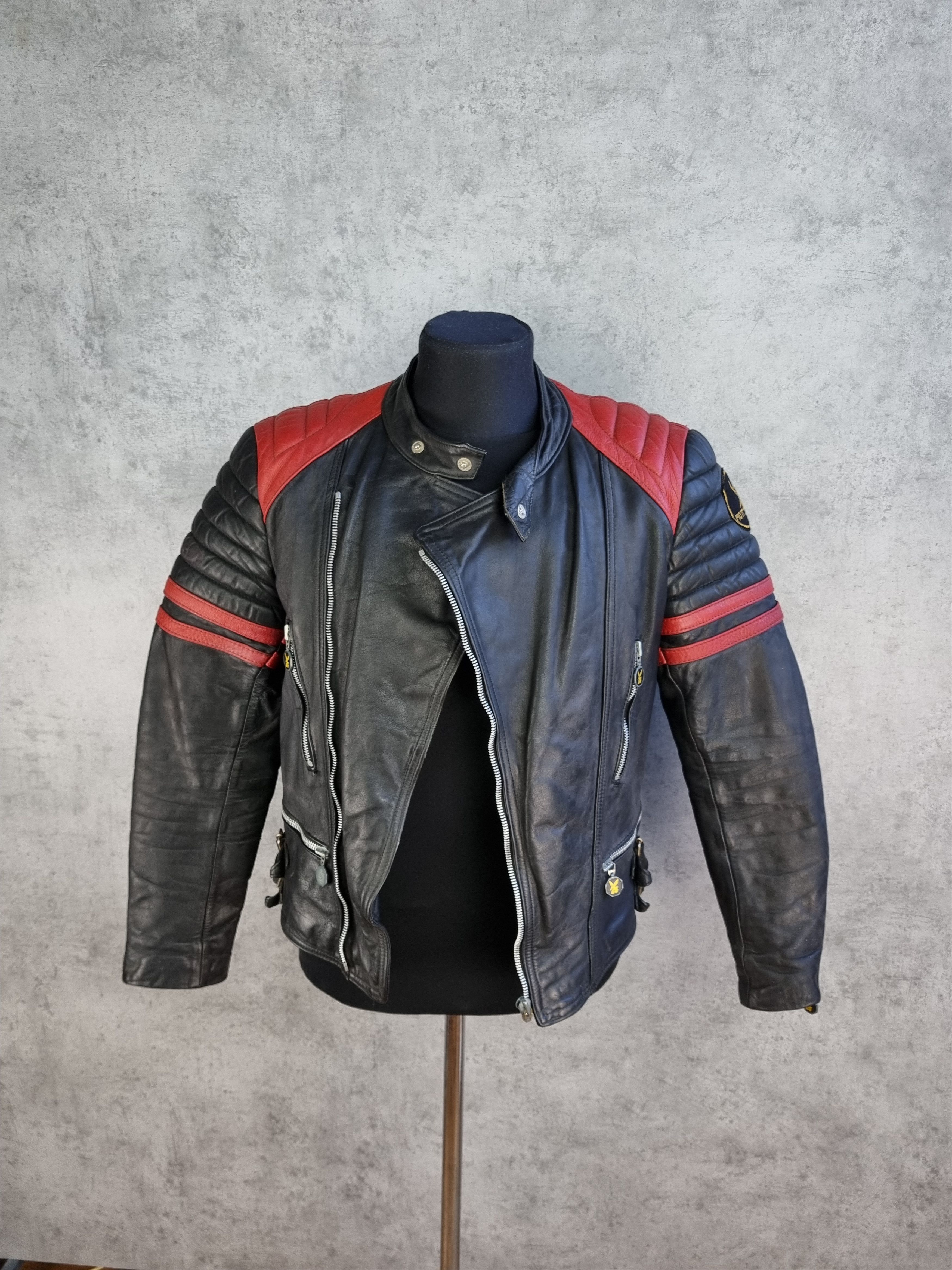 Genuine Leather Rare 70s MOTO CUIR french Biker leather jacket Size US S / EU 44-46 / 1 - 2 Thumbnail