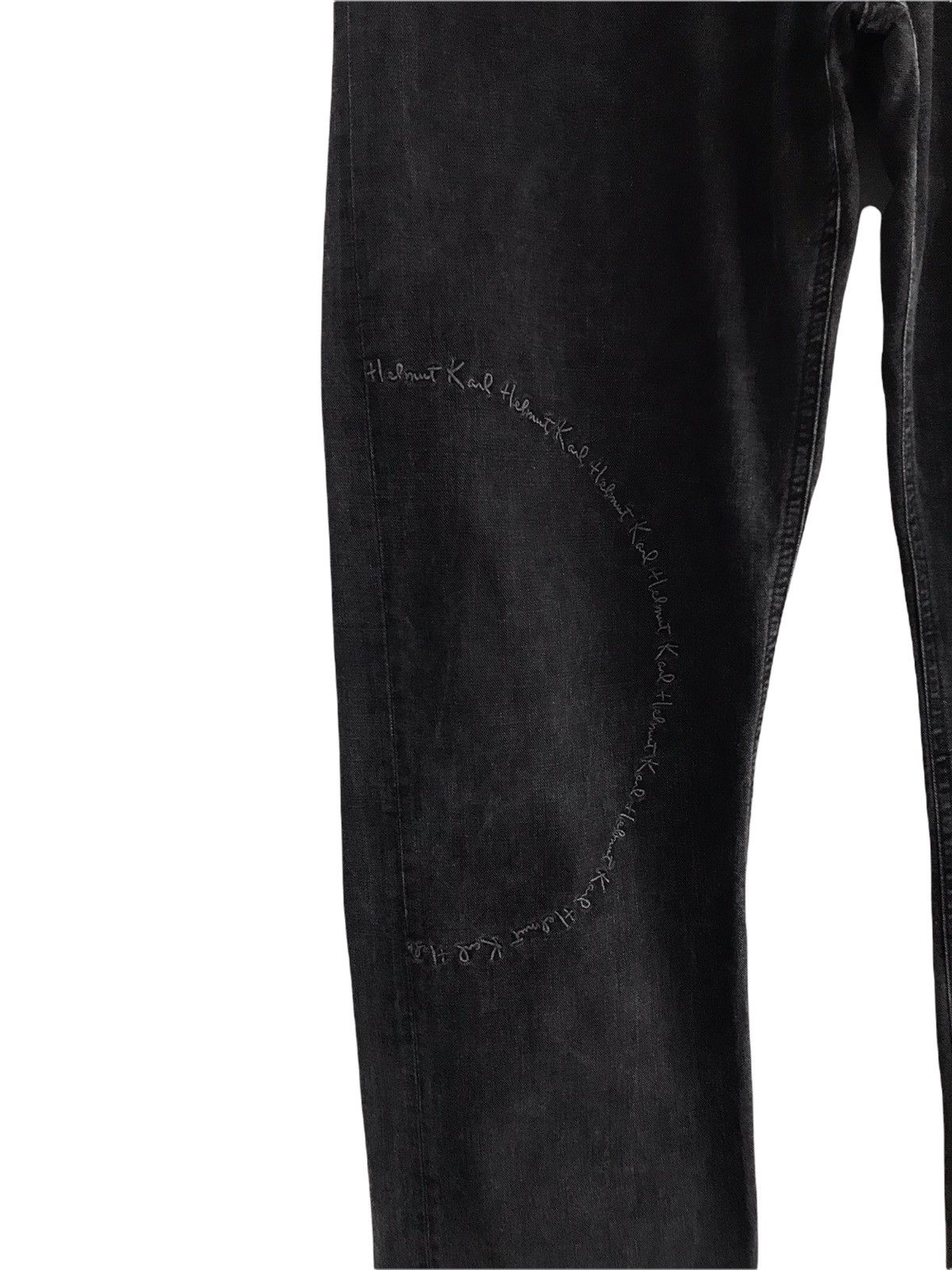 Karl Helmut Designer Kaneko Isao Karl Helmut Embroidery Denim Jeans Size US 32 / EU 48 - 4 Thumbnail