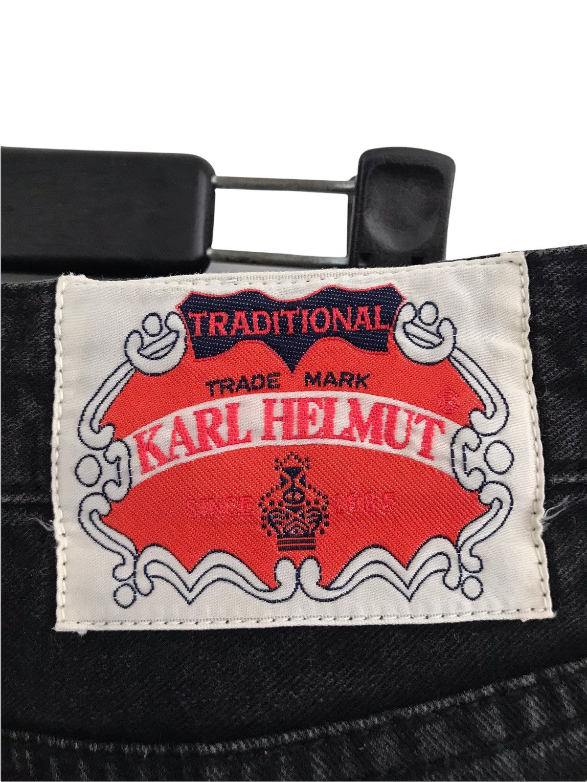 Karl Helmut Designer Kaneko Isao Karl Helmut Embroidery Denim Jeans Size US 32 / EU 48 - 9 Thumbnail