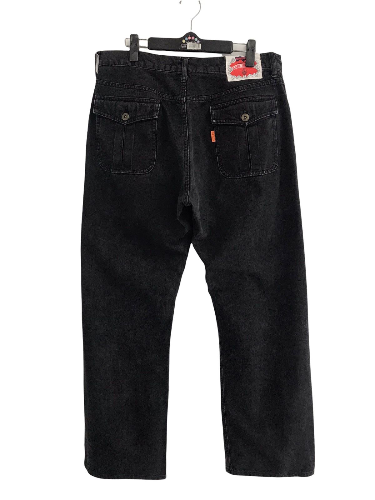 Karl Helmut Designer Kaneko Isao Karl Helmut Embroidery Denim Jeans Size US 32 / EU 48 - 2 Thumbnail