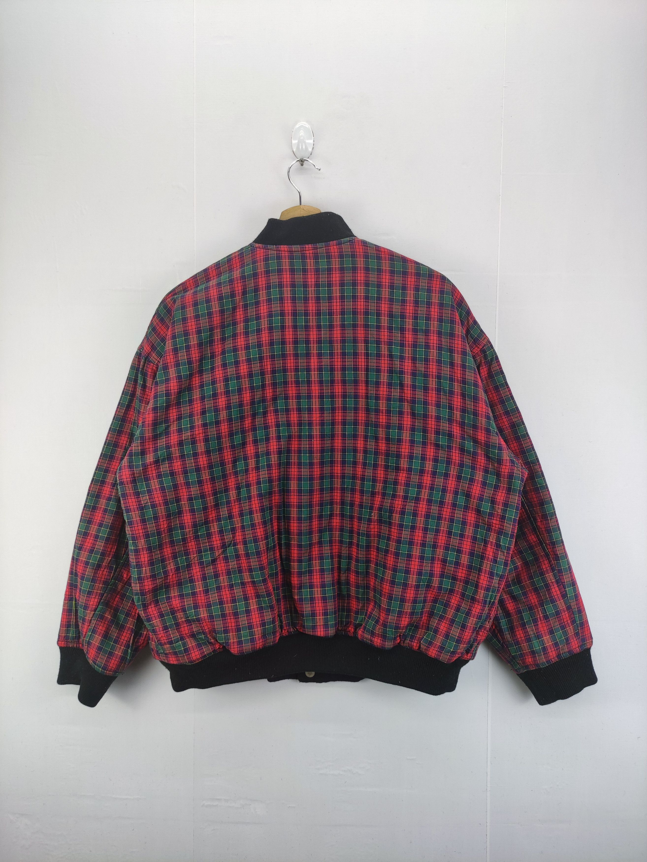 Japanese Brand Vintage Sab Varsity Wool Jacket Reversible Zipper Size US L / EU 52-54 / 3 - 10 Thumbnail