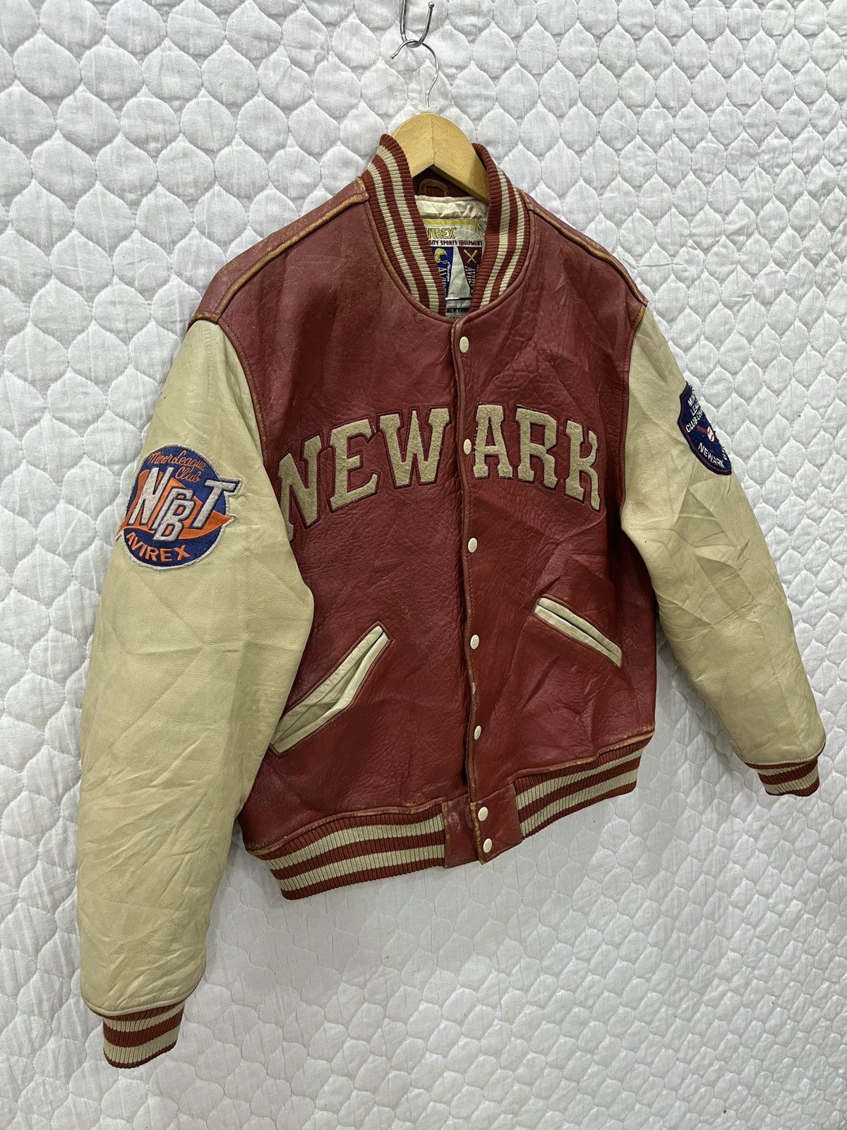 Avirex (Gggg). VINTAGE AVIREX USA OLD VARSITY STADIUM JACKET Size US M / EU 48-50 / 2 - 5 Thumbnail