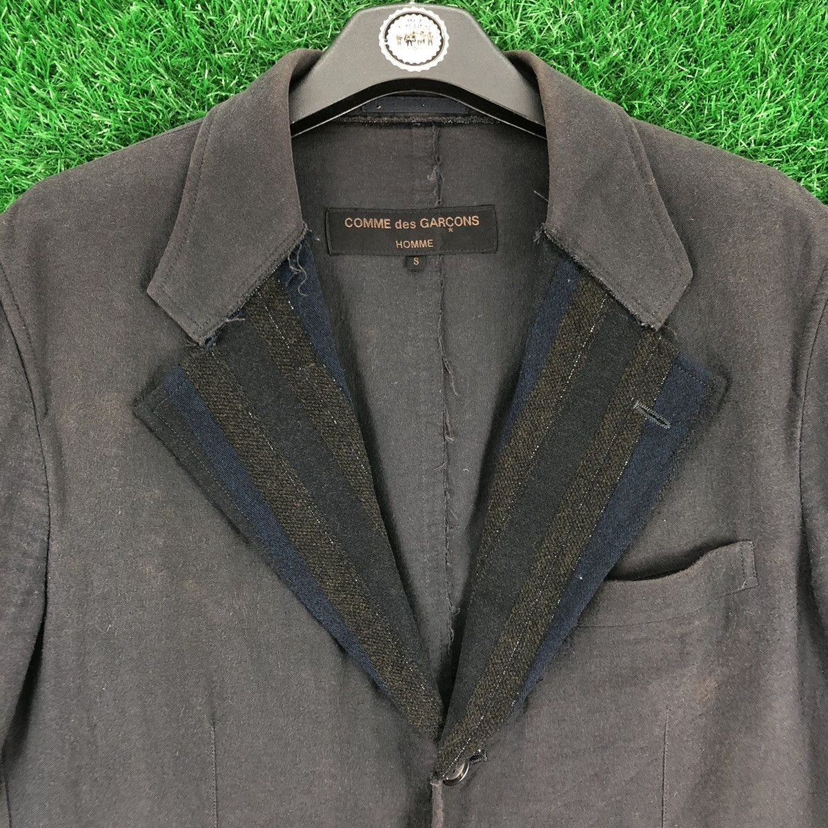 Comme des Garcons Homme × Rei Kawakubo × Vintage S/S2002 Vintage Comme des Garcons Homme Coat Jacket Size US M / EU 48-50 / 2 - 8 Thumbnail