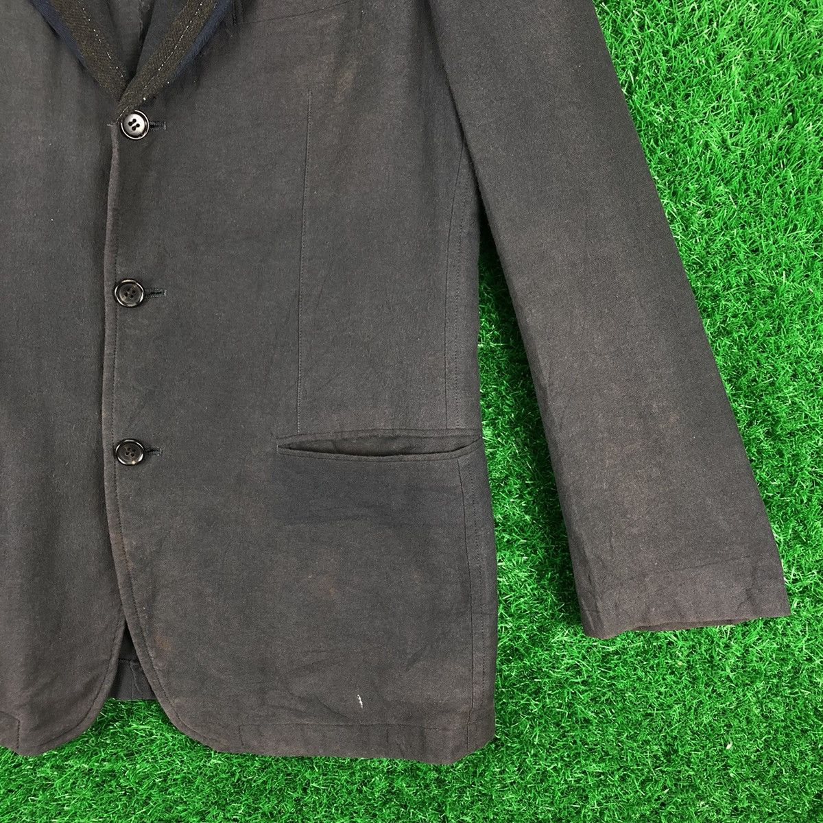 Comme des Garcons Homme × Rei Kawakubo × Vintage S/S2002 Vintage Comme des Garcons Homme Coat Jacket Size US M / EU 48-50 / 2 - 3 Thumbnail
