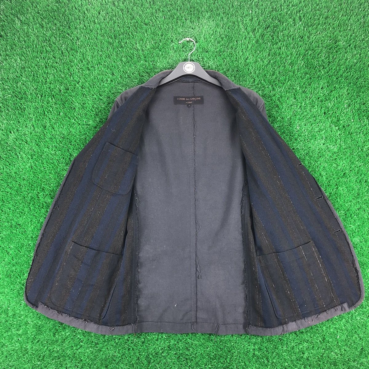 Comme des Garcons Homme × Rei Kawakubo × Vintage S/S2002 Vintage Comme des Garcons Homme Coat Jacket Size US M / EU 48-50 / 2 - 7 Thumbnail