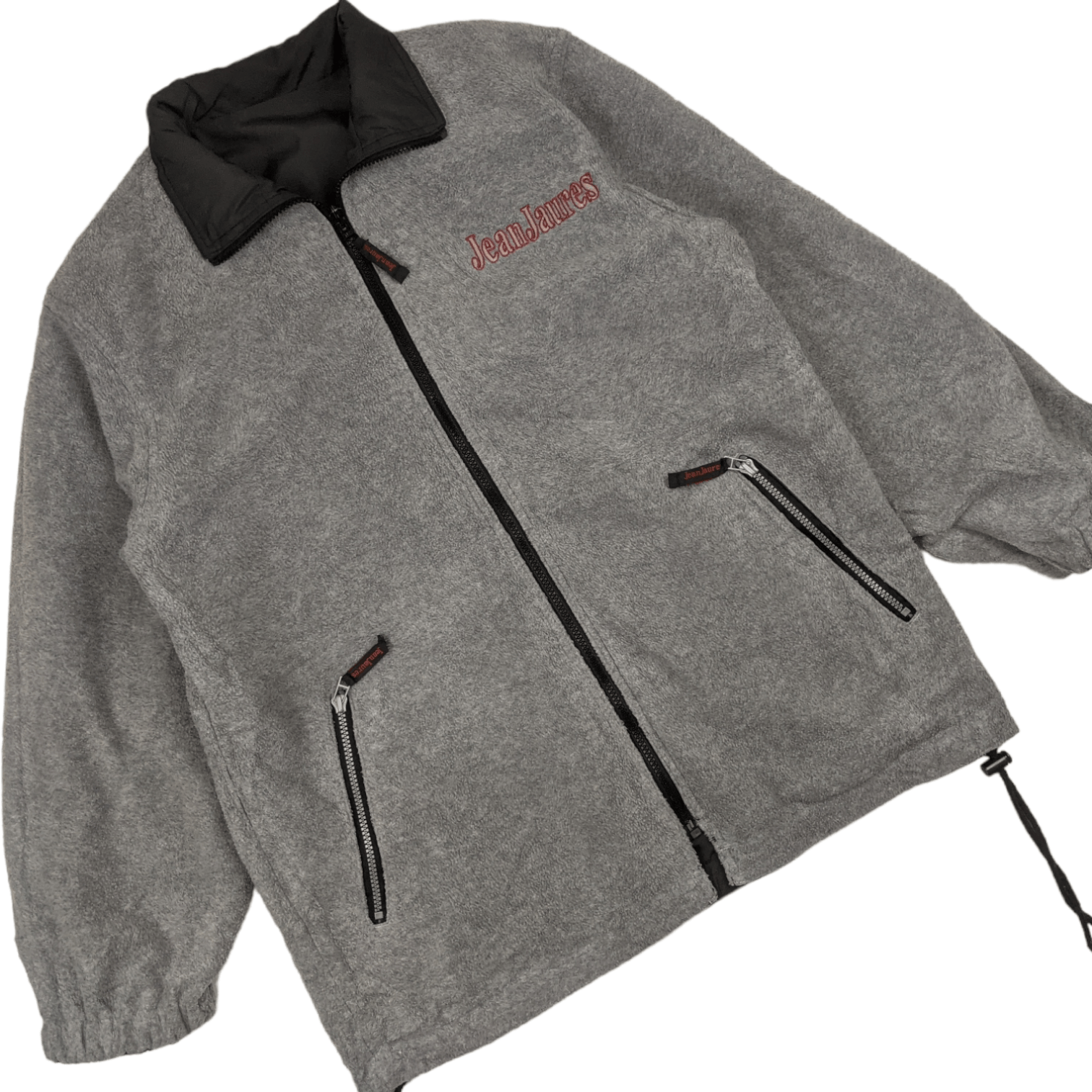 Japanese Brand JEAN JAURES Windbreaker Fleece Sherpa Reversible Jacket Size US L / EU 52-54 / 3 - 8 Thumbnail