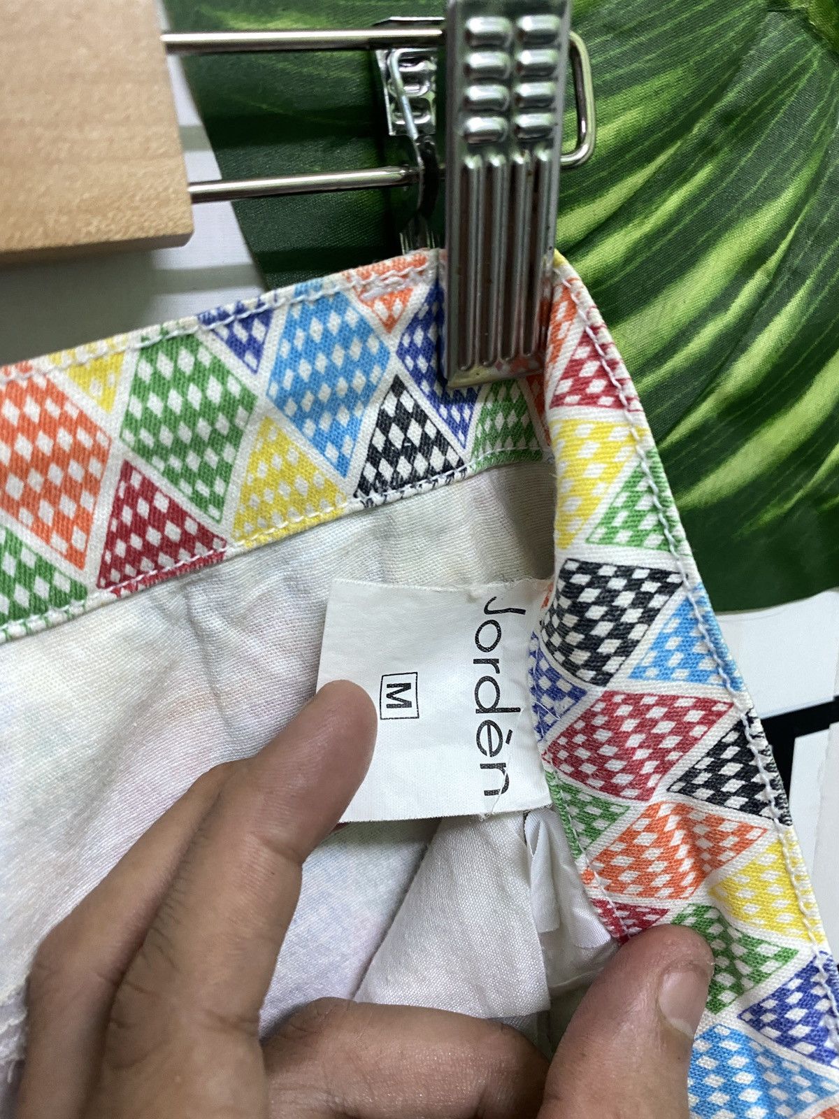 Vintage Vintage JORDÈN Multicoloured Abstract Design Pants Size US 26 / EU 42 - 15 Thumbnail