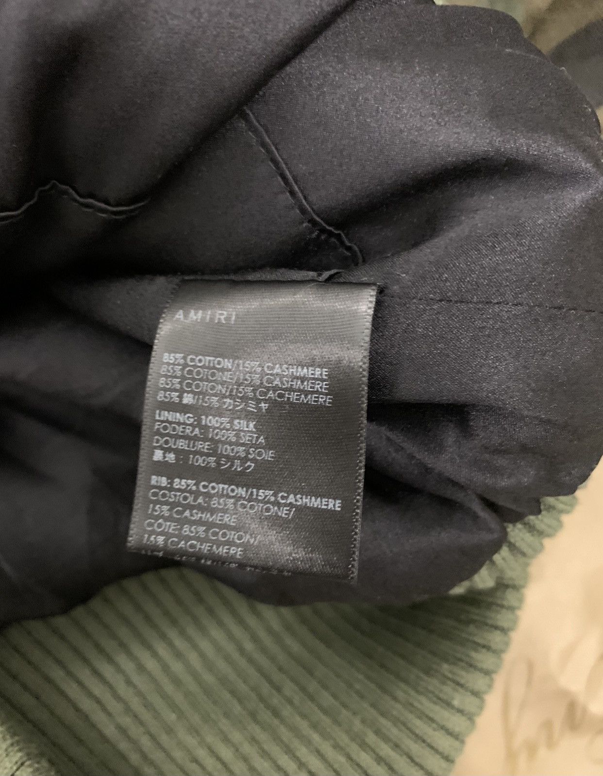 Amiri Amiri camo bomber jacket size L Size US L / EU 52-54 / 3 - 4 Thumbnail