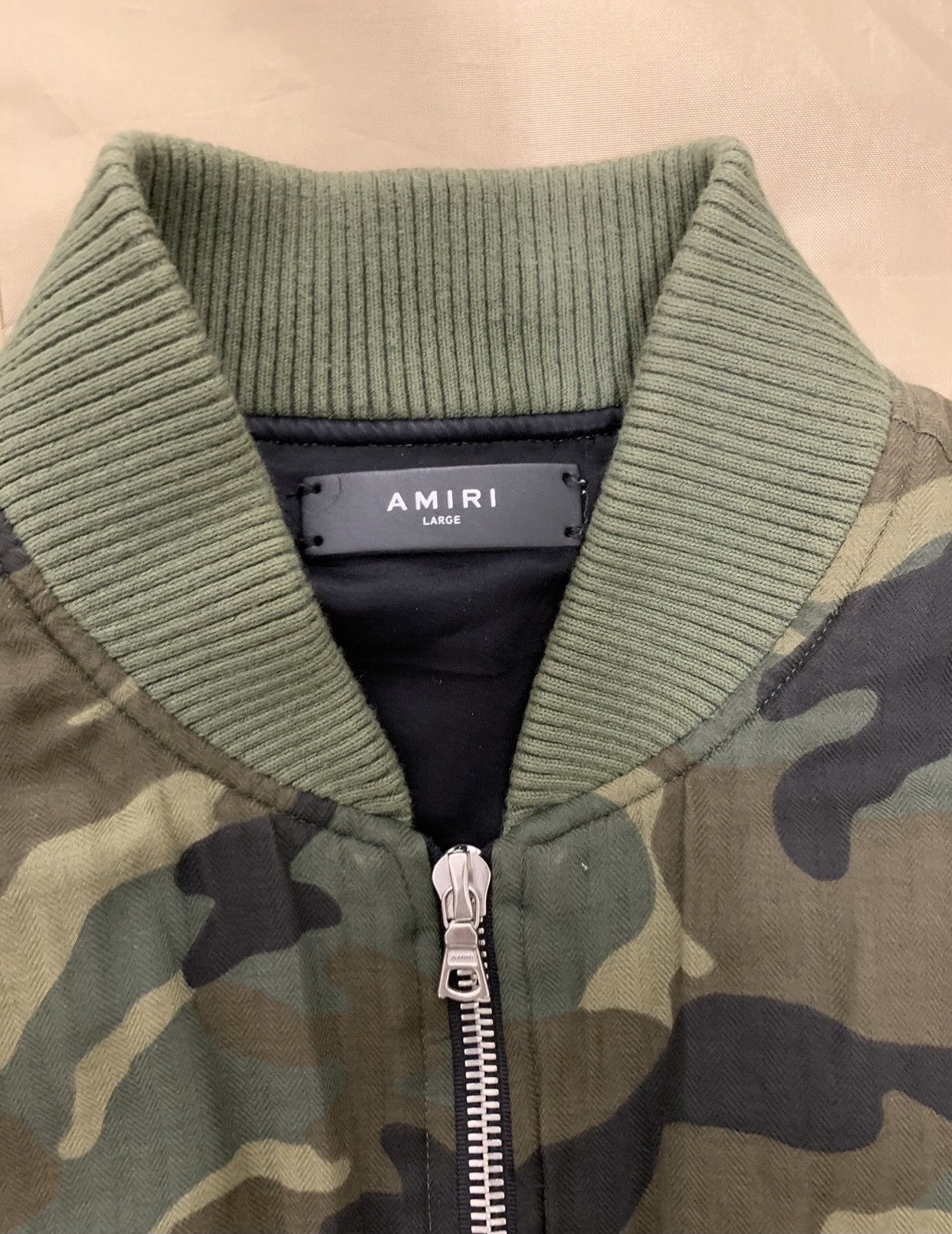 Amiri Amiri camo bomber jacket size L Size US L / EU 52-54 / 3 - 2 Thumbnail