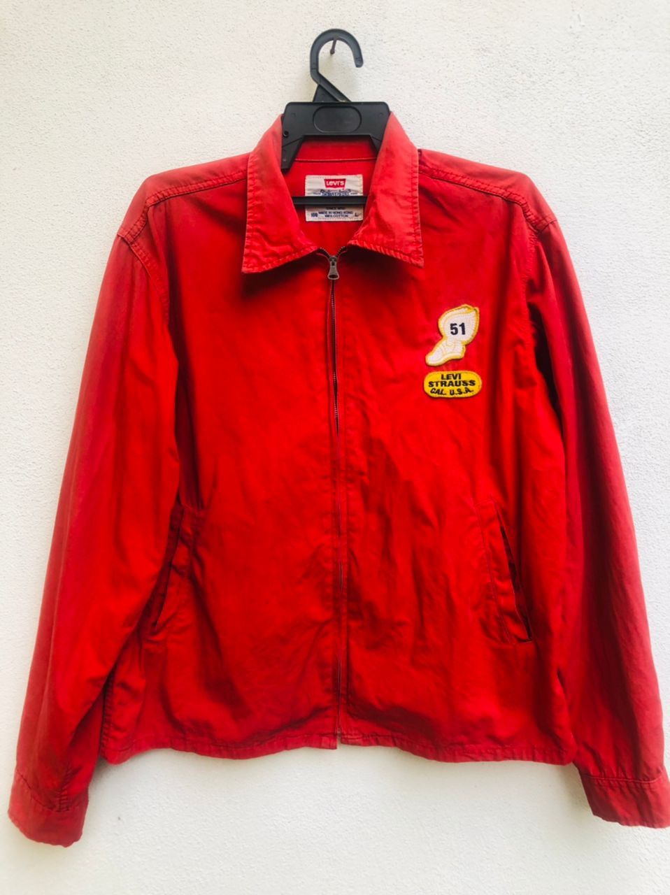 Levi's Vintage Clothing × Vintage Vintage Levis Fly Wing Streetwear Fashion Style Sweater Size US L / EU 52-54 / 3 - 1 Thumbnail