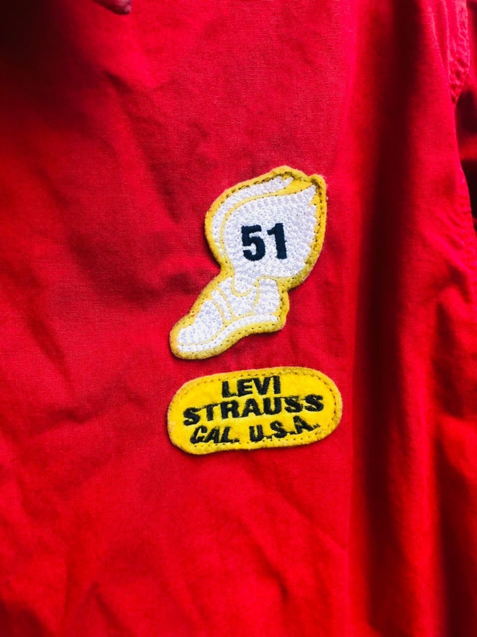 Levi's Vintage Clothing × Vintage Vintage Levis Fly Wing Streetwear Fashion Style Sweater Size US L / EU 52-54 / 3 - 5 Thumbnail