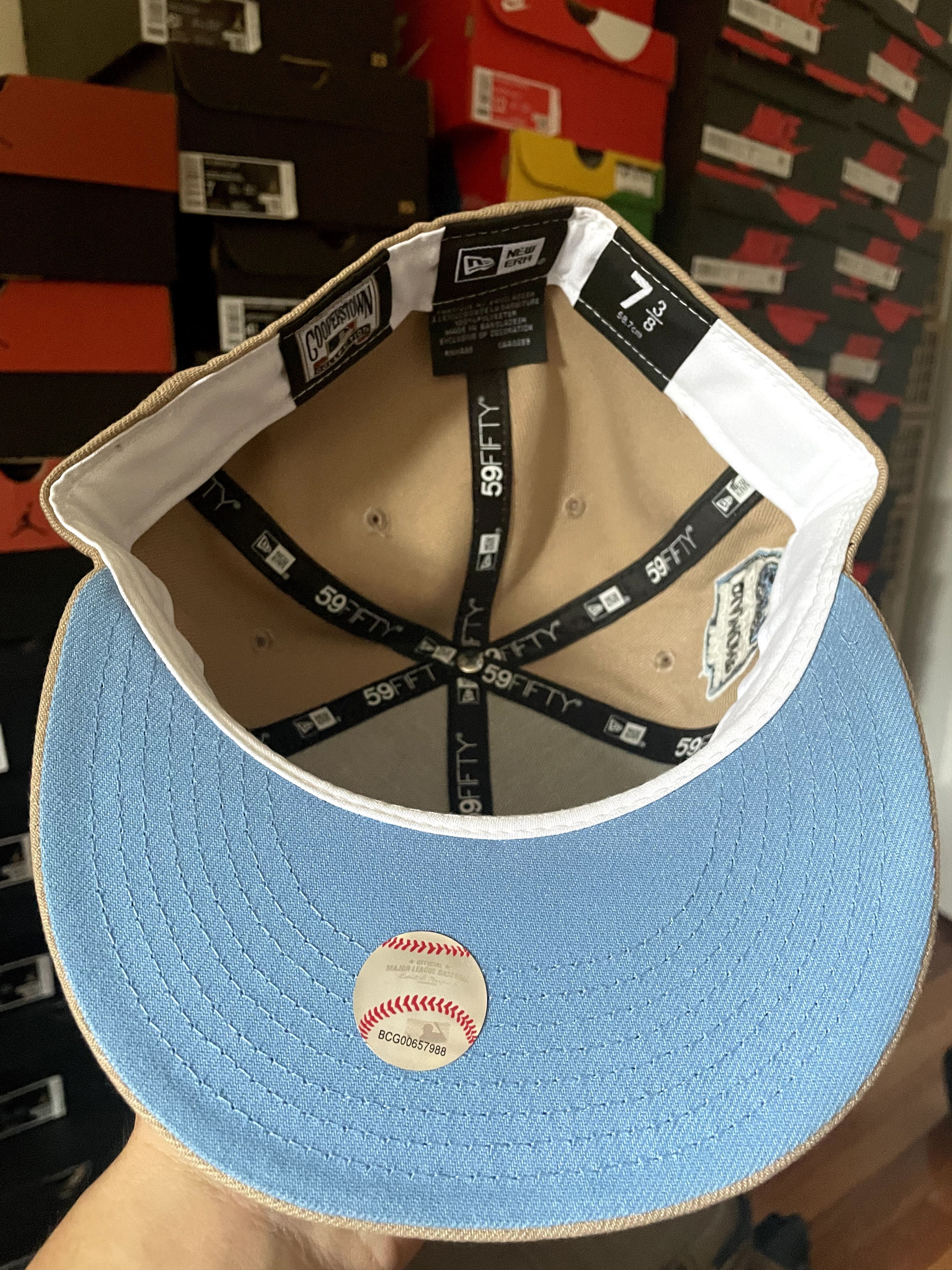 MLB × New Era Sportsworld Desert Camel Arizona Diamondbacks 7 3/8 Icy Size ONE SIZE - 6 Thumbnail