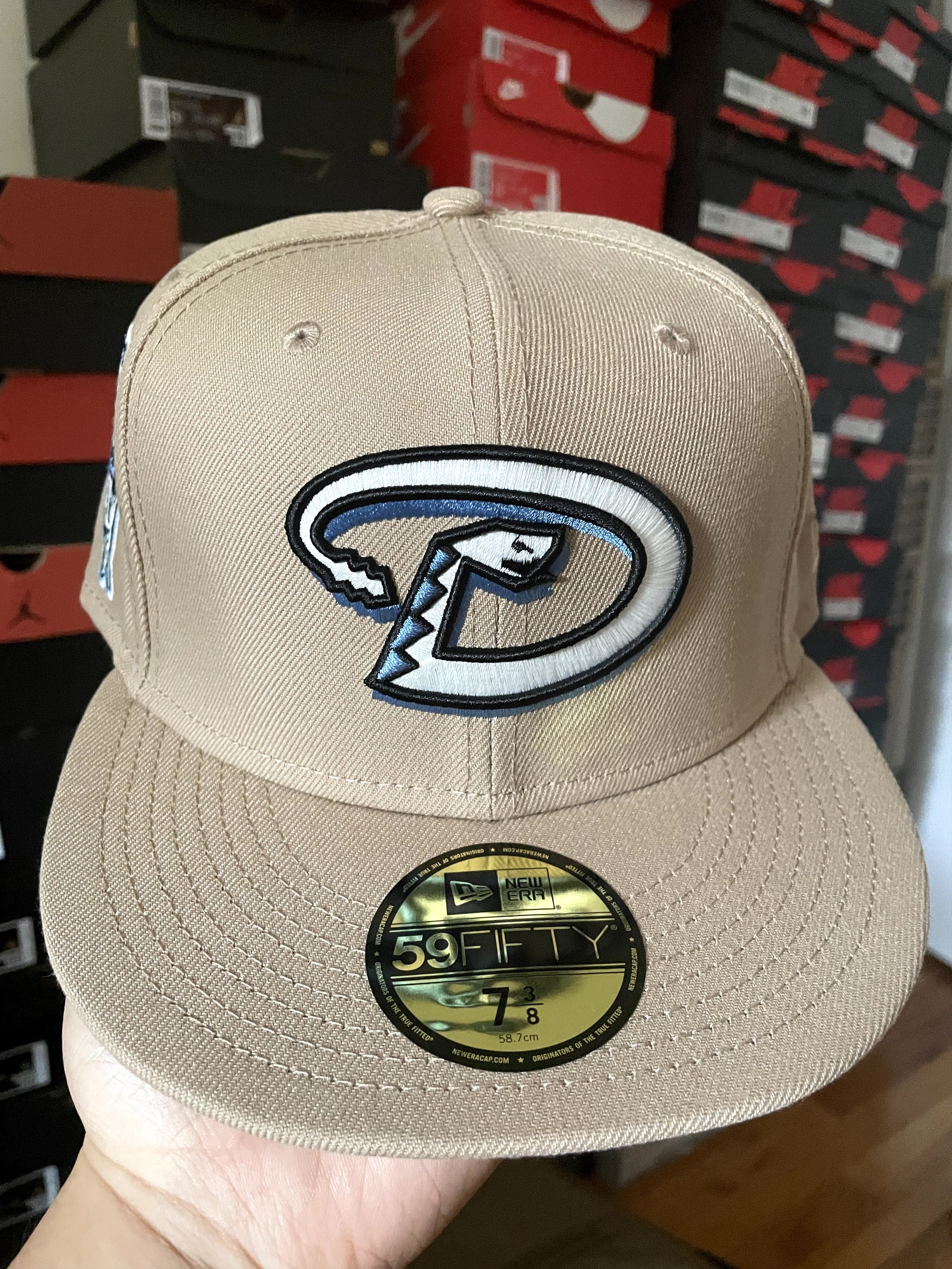 MLB × New Era Sportsworld Desert Camel Arizona Diamondbacks 7 3/8 Icy Size ONE SIZE - 2 Thumbnail