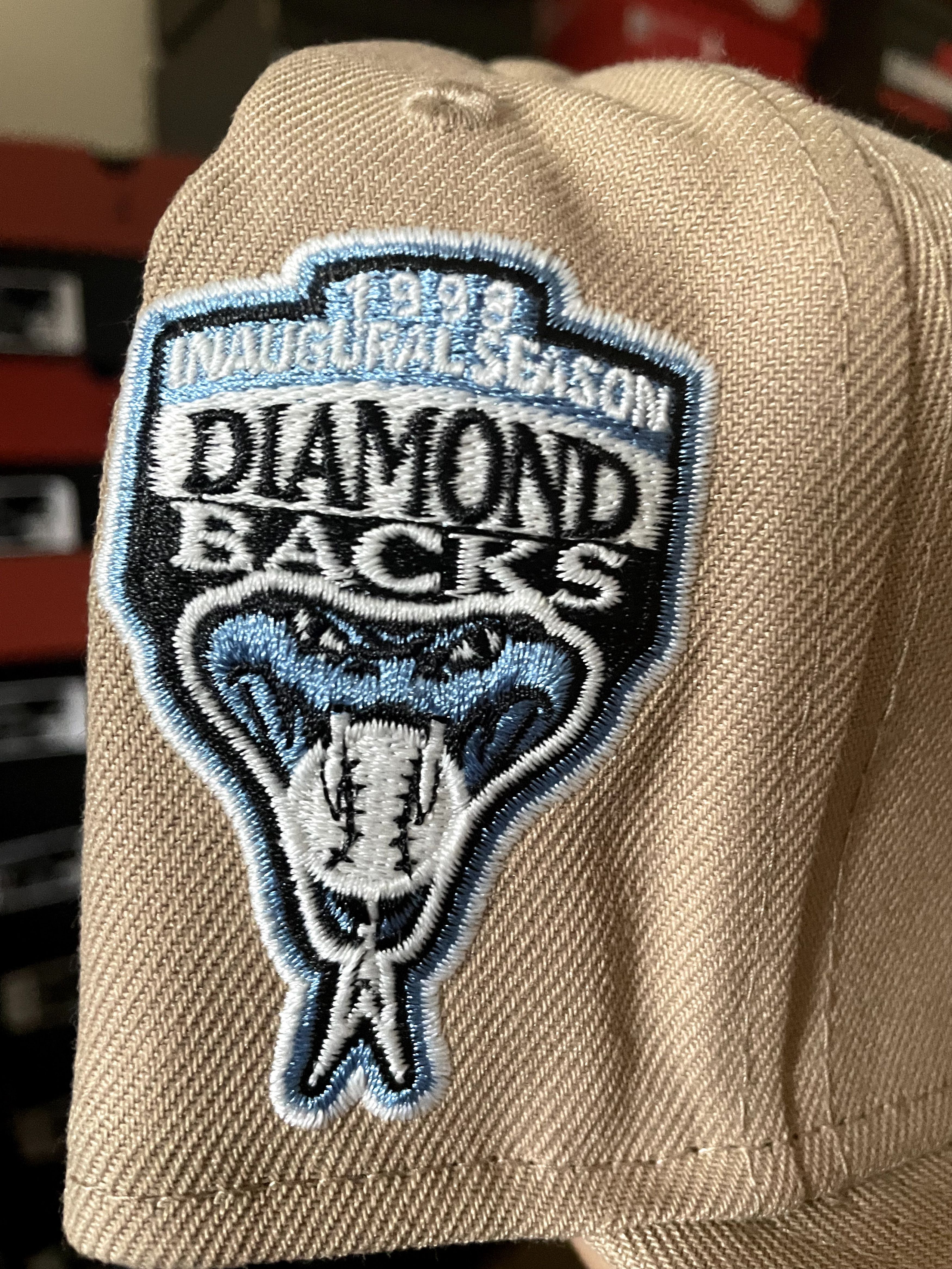 MLB × New Era Sportsworld Desert Camel Arizona Diamondbacks 7 3/8 Icy Size ONE SIZE - 4 Thumbnail
