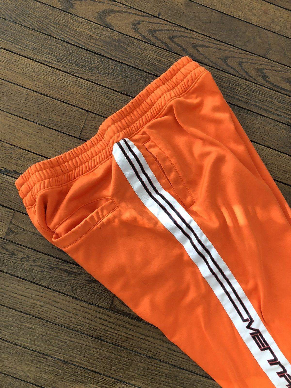 Menace Menace Los Angles Gun Range Logo Track Pants Orange Size US 38 / EU 54 - 3 Thumbnail