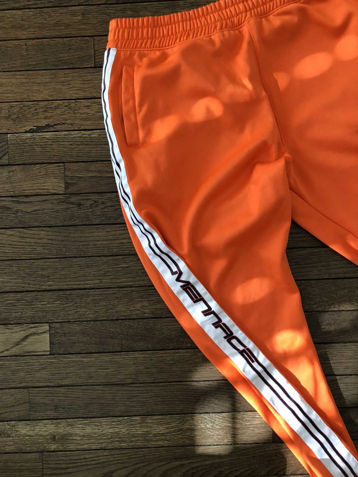 Menace Menace Los Angles Gun Range Logo Track Pants Orange Size US 38 / EU 54 - 2 Thumbnail