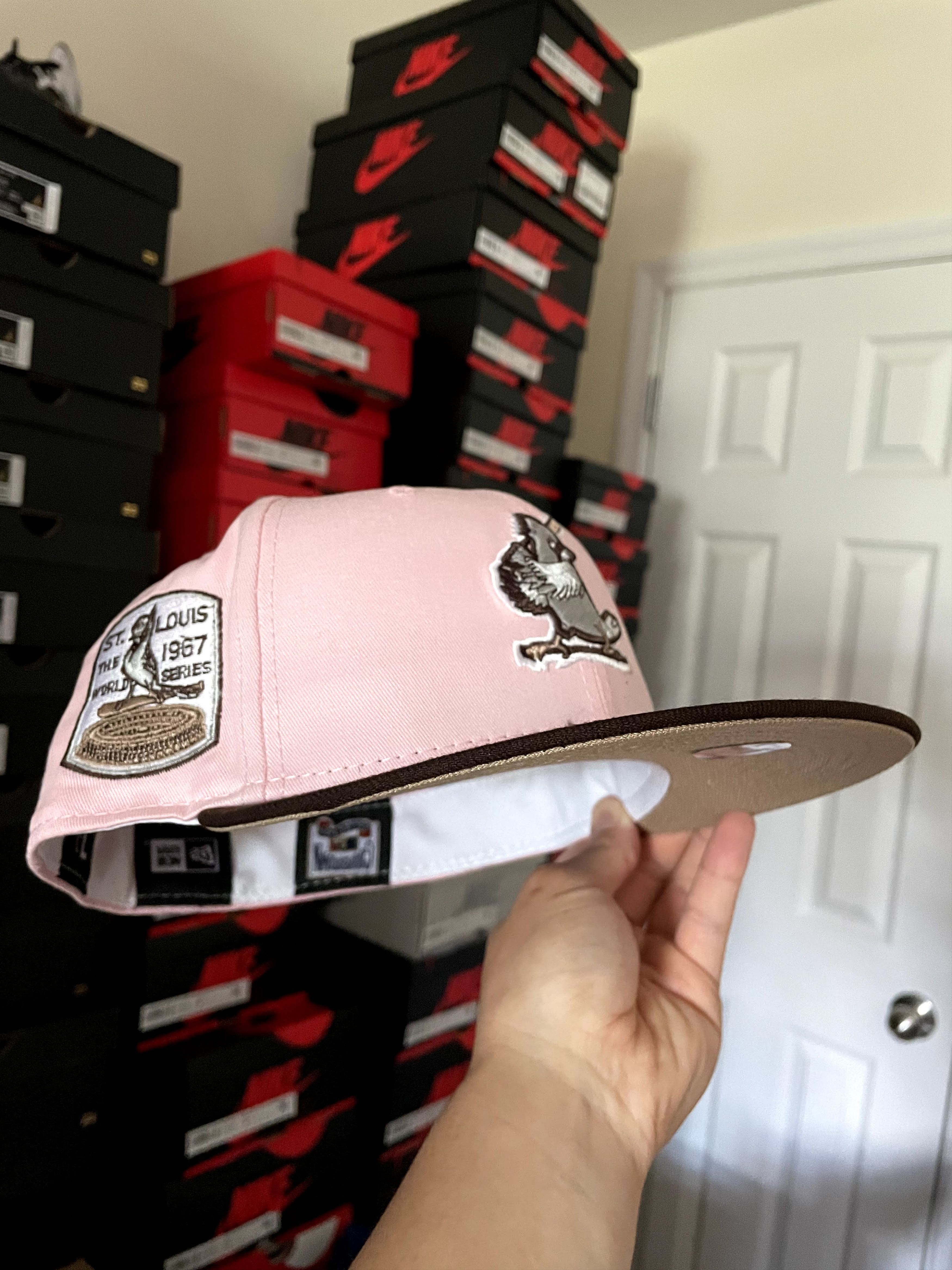 New Era SportsWorld 31 Flavors St Louis Cardinals 7 1/2 Camel 1967 Size ONE SIZE - 5 Thumbnail