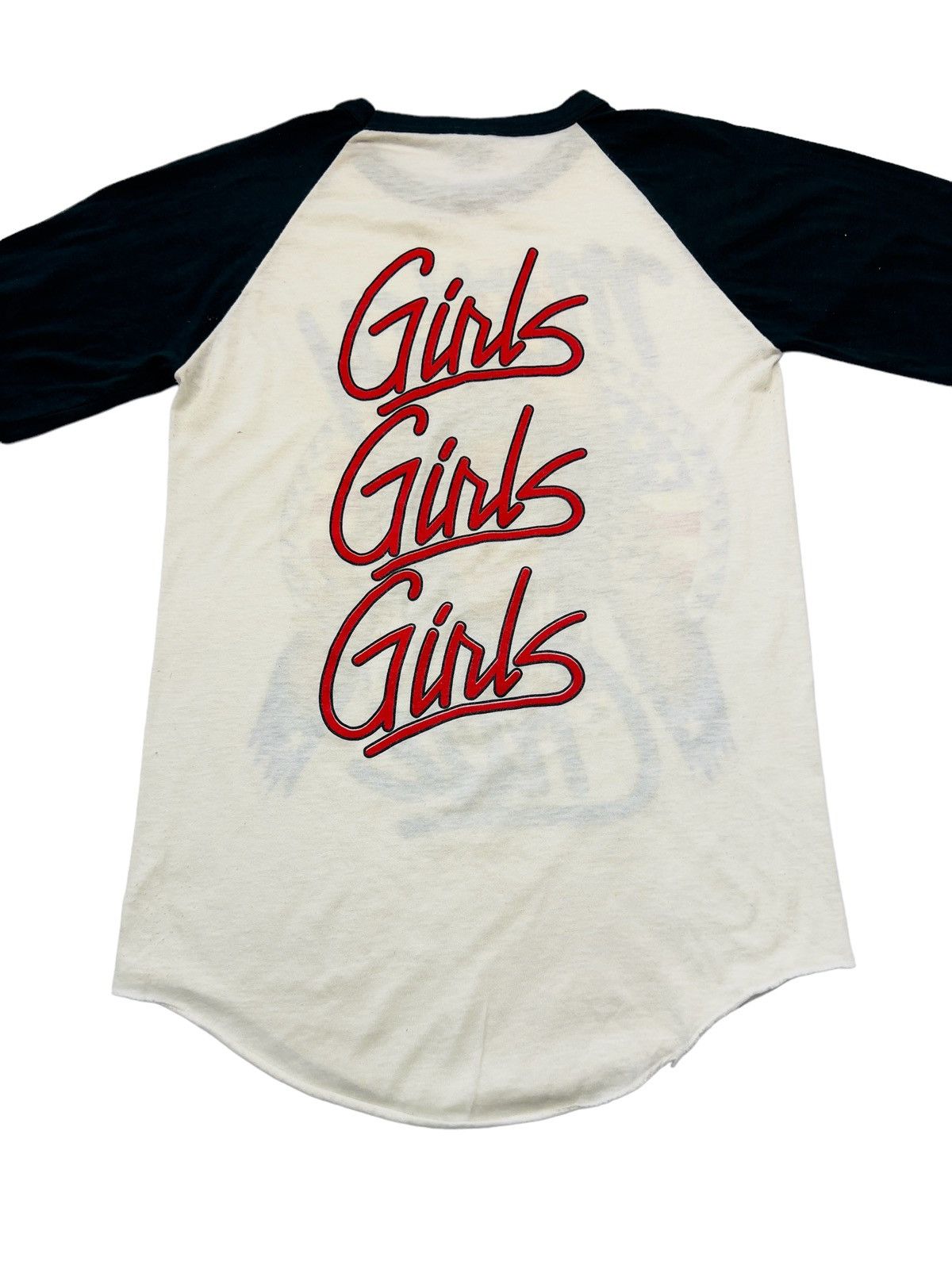 Band Tees Last Drop🔥🔥Vintage Motley Crue Girls Girls Girls 80s T-shirt Size US S / EU 44-46 / 1 - 8 Thumbnail