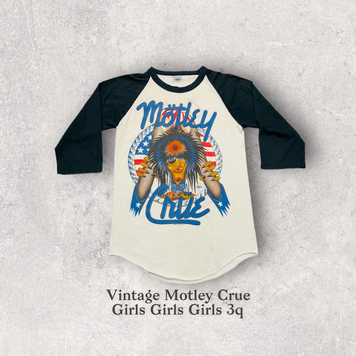 Band Tees Last Drop🔥🔥Vintage Motley Crue Girls Girls Girls 80s T-shirt Size US S / EU 44-46 / 1 - 1 Thumbnail