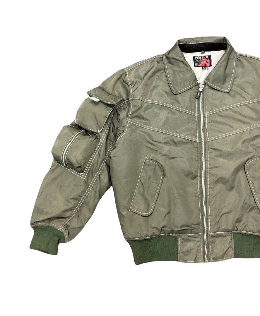 Vintage 1990’s Firefox racing Bomber Jacket Size US M / EU 48-50 / 2 - 11 Thumbnail