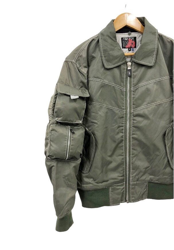 Vintage 1990’s Firefox racing Bomber Jacket Size US M / EU 48-50 / 2 - 6 Thumbnail