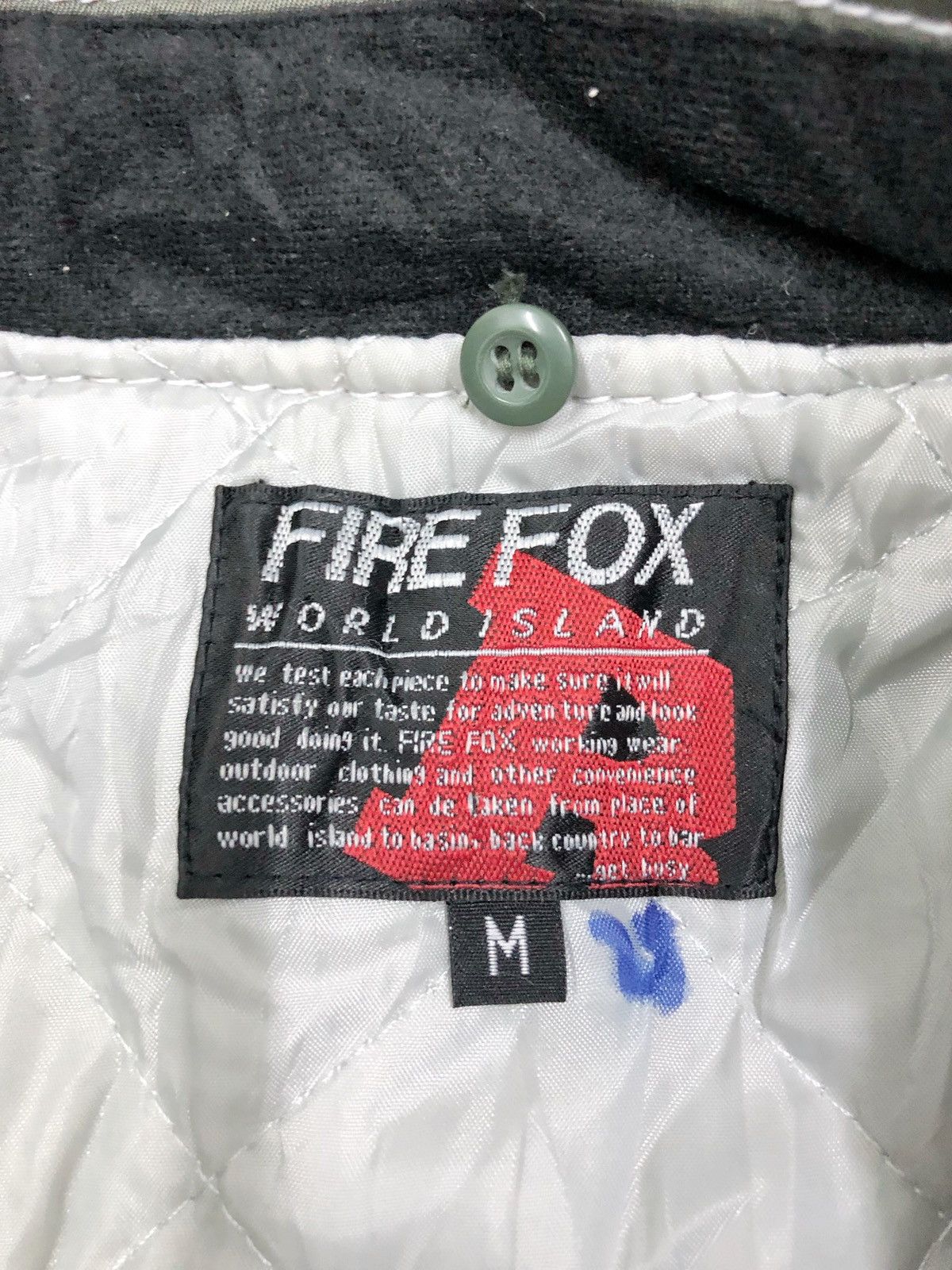 Vintage 1990’s Firefox racing Bomber Jacket Size US M / EU 48-50 / 2 - 15 Thumbnail