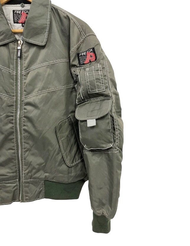 Vintage 1990’s Firefox racing Bomber Jacket Size US M / EU 48-50 / 2 - 10 Thumbnail