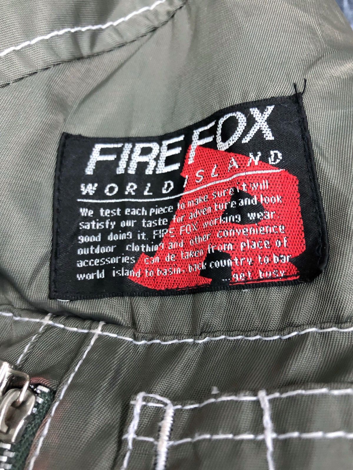 Vintage 1990’s Firefox racing Bomber Jacket Size US M / EU 48-50 / 2 - 16 Thumbnail