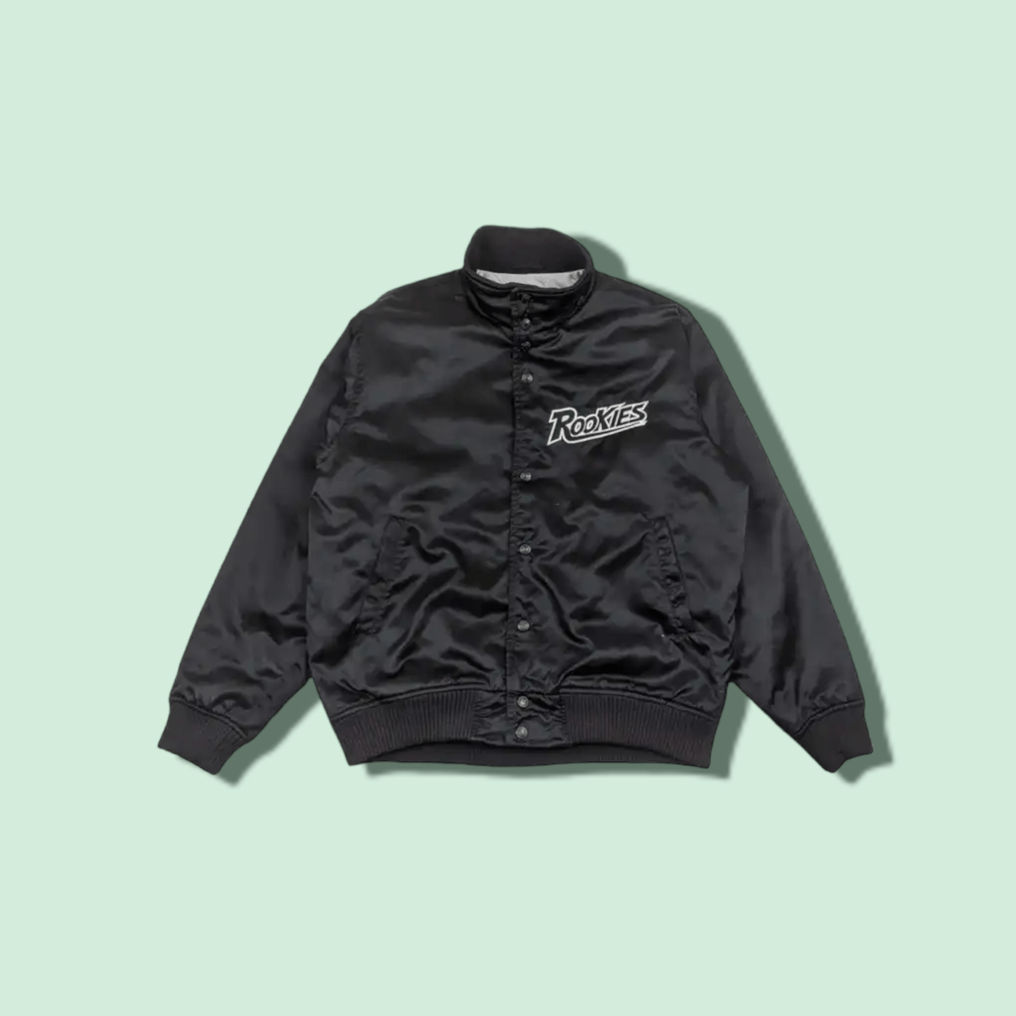 Japanese Brand × Vintage Vintage Japan ZETT Rookies Dynamic League Varsity Jacket Size US XL / EU 56 / 4 - 1 Thumbnail