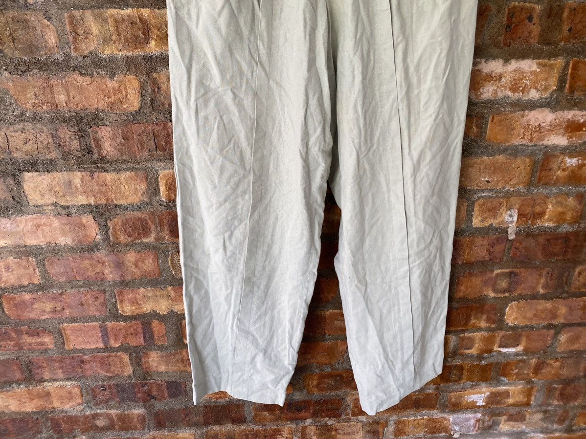 Y's 80s NEO Tokyo Lined side bucket center line pants Size US 30 / EU 46 - 4 Thumbnail