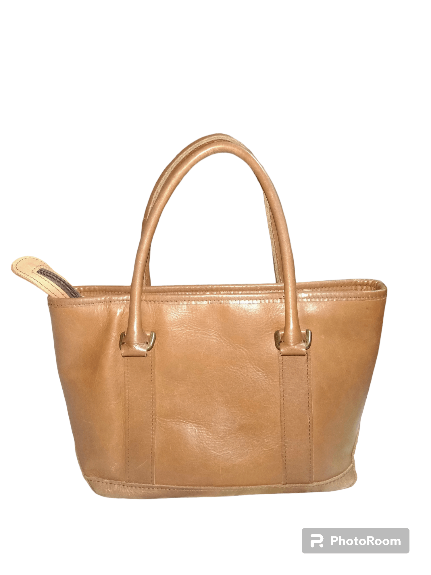 L.L. Bean Leather Tote Bag