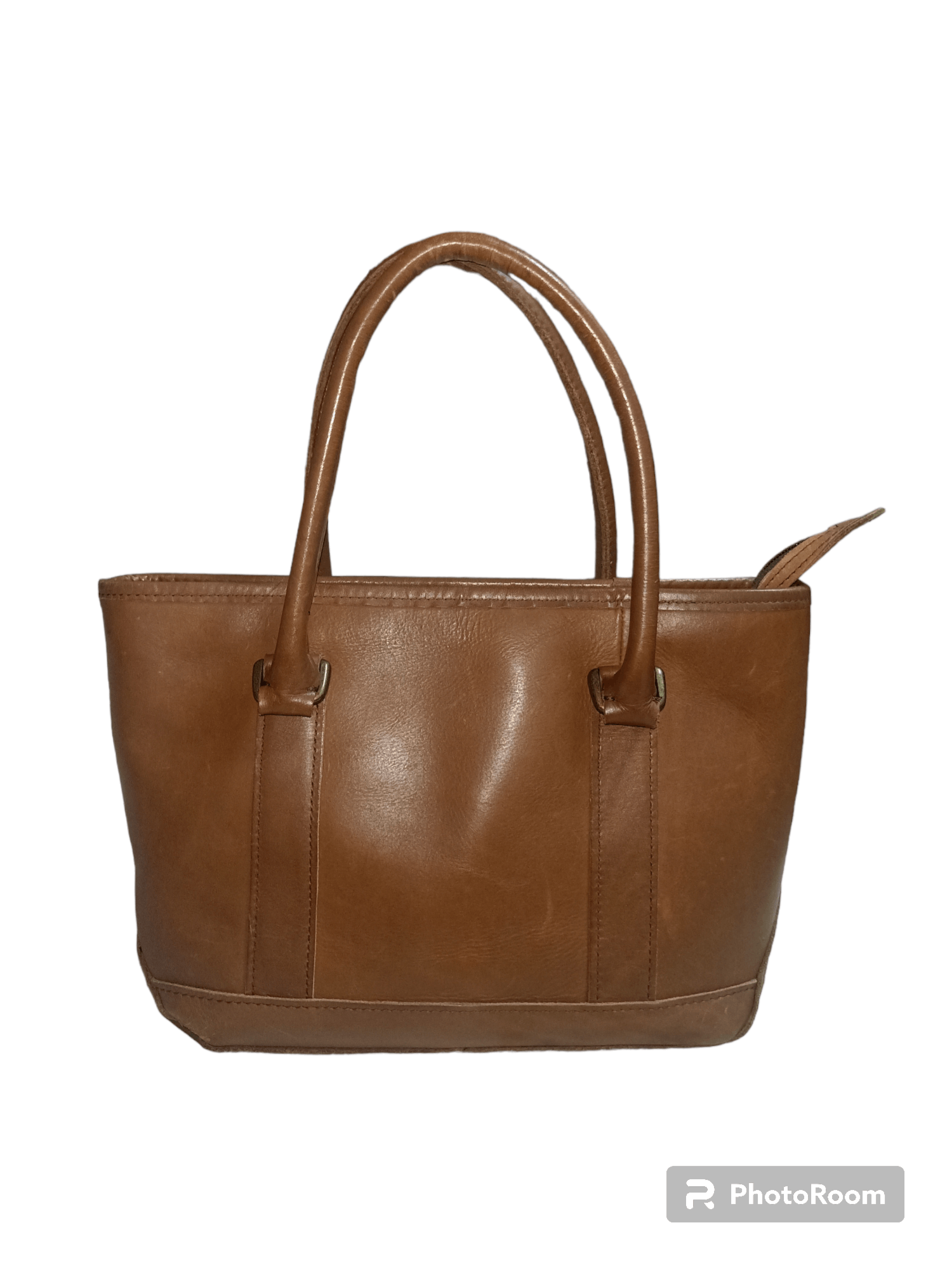L.L. Bean Leather Tote Bag