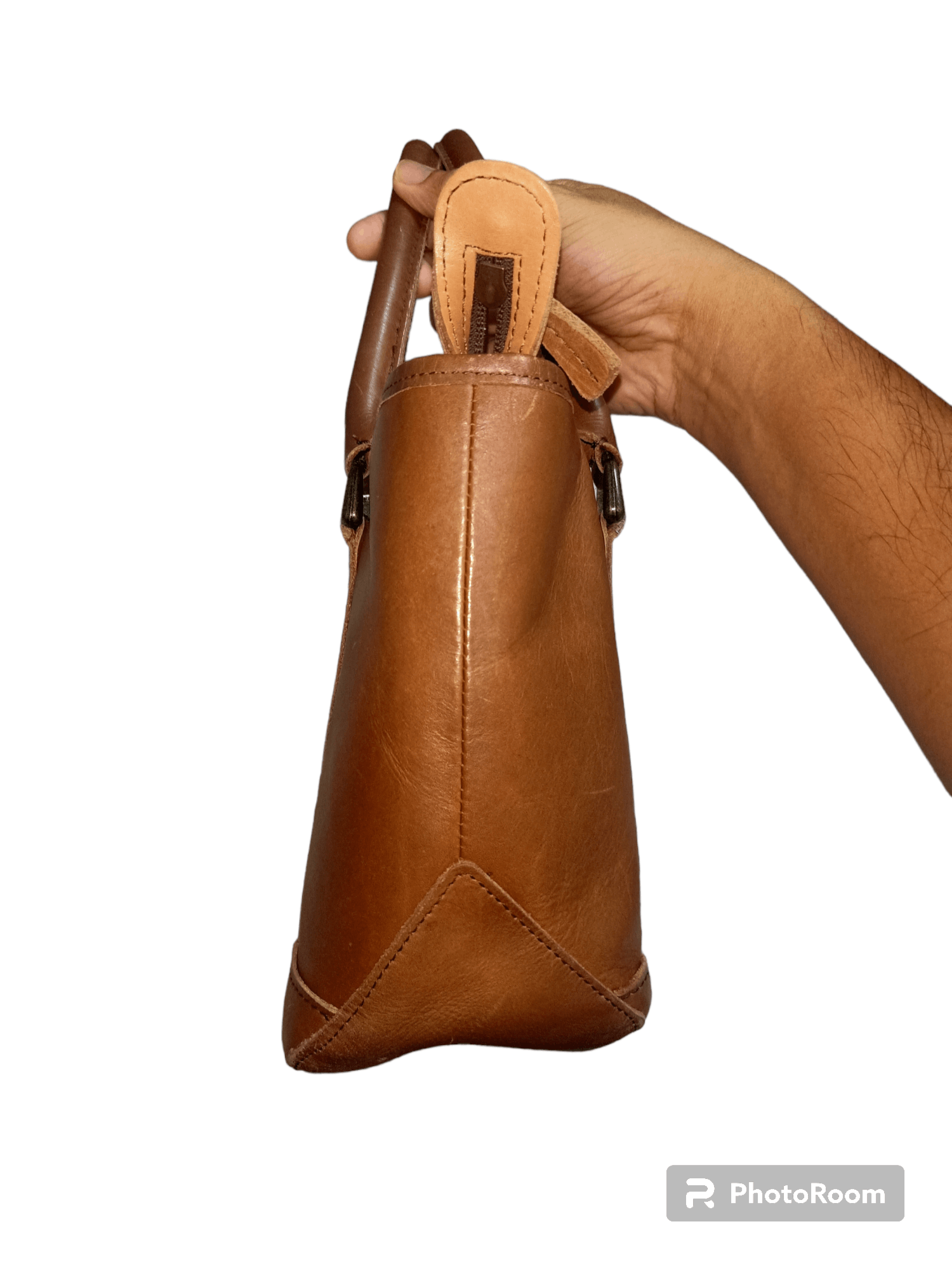 L.L. Bean Leather Tote Bag