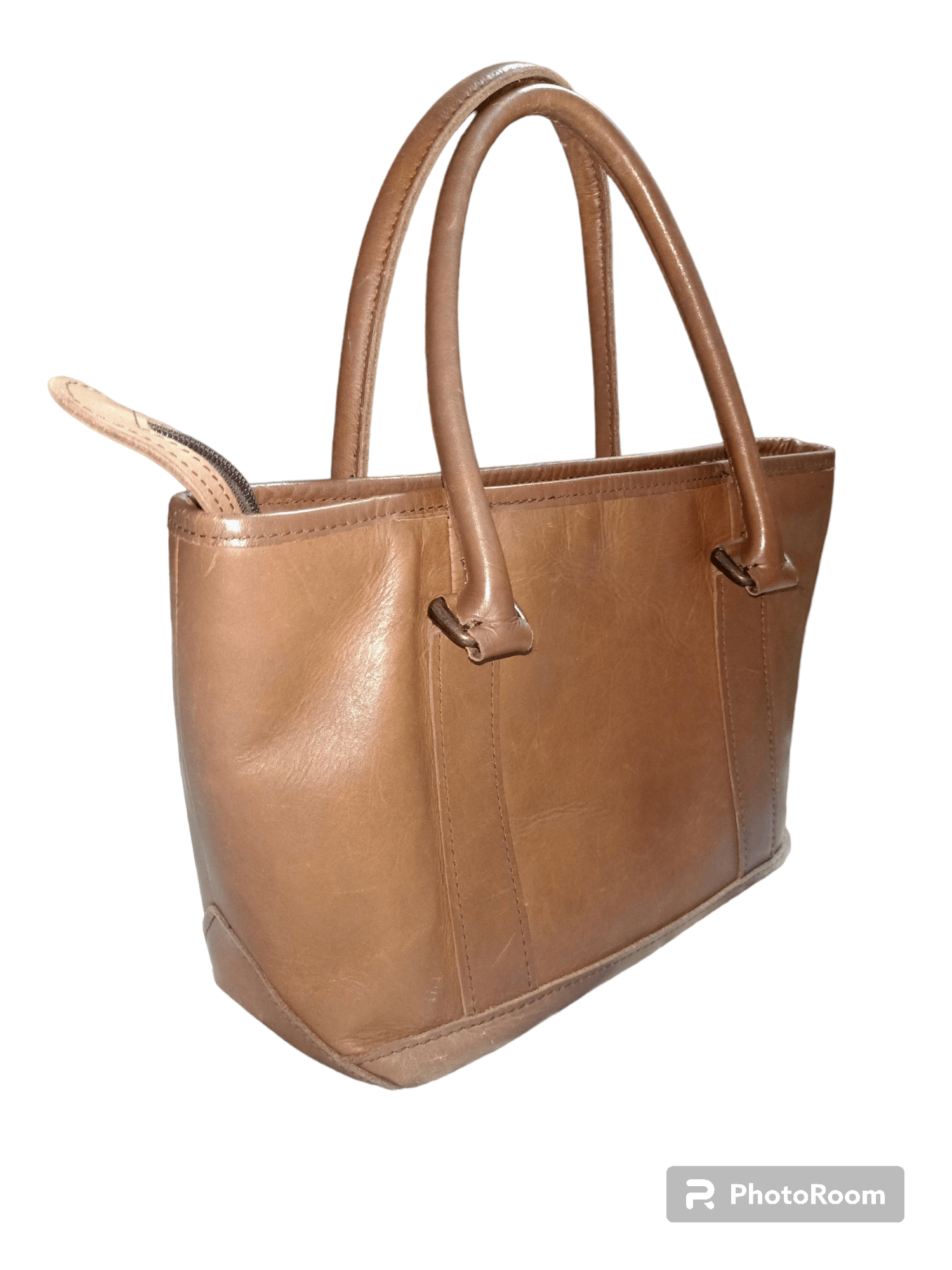 L.L. Bean Leather Tote Bag