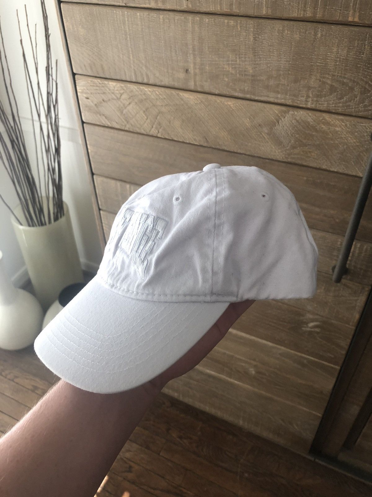 Drake × October's Very Own OG Rare OVO Looking For Revenge Tour Dad Hat Coke White 🦉🍙🦉🍙 Size ONE SIZE - 4 Thumbnail
