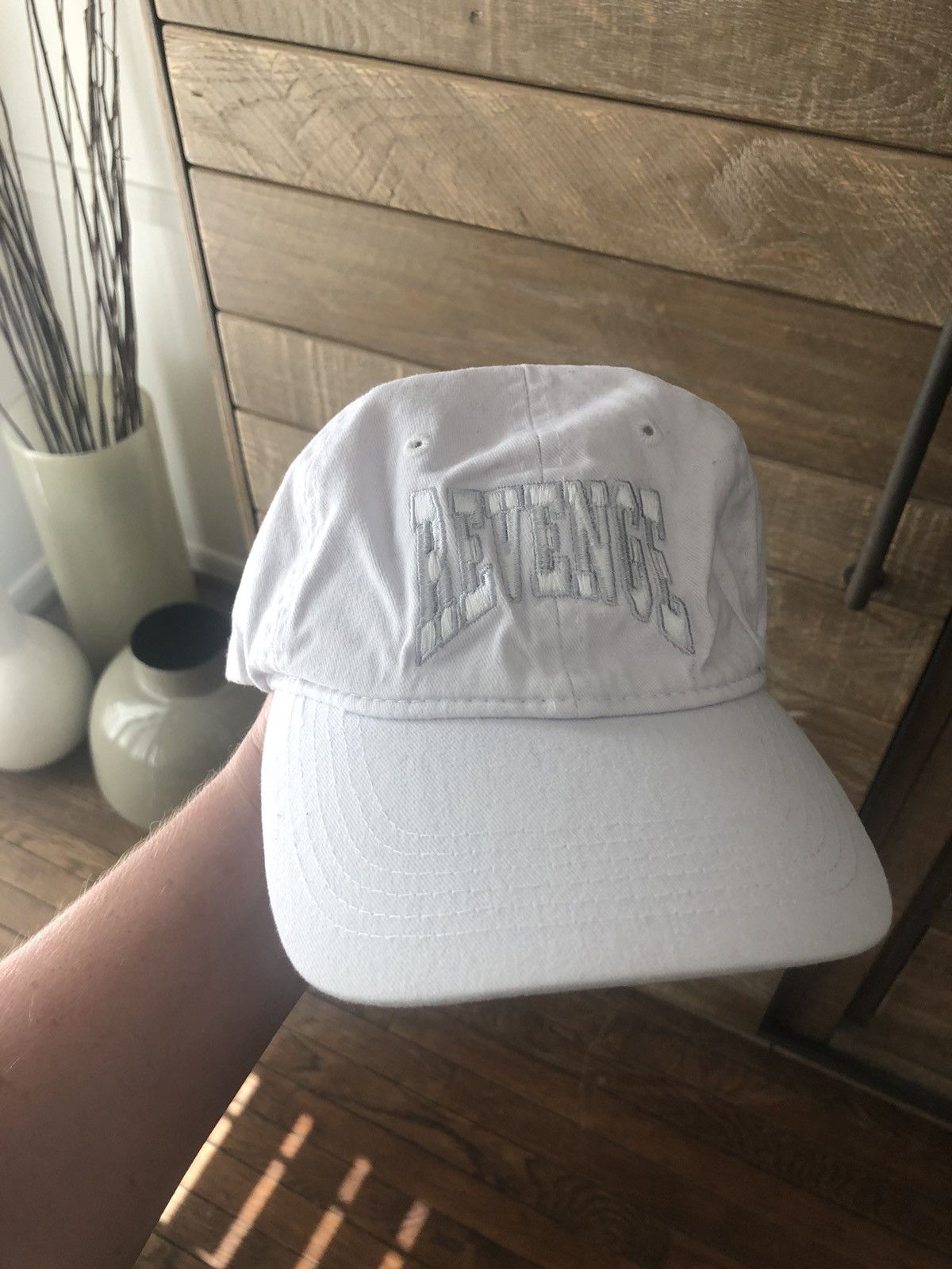 Drake × October's Very Own OG Rare OVO Looking For Revenge Tour Dad Hat Coke White 🦉🍙🦉🍙 Size ONE SIZE - 1 Thumbnail