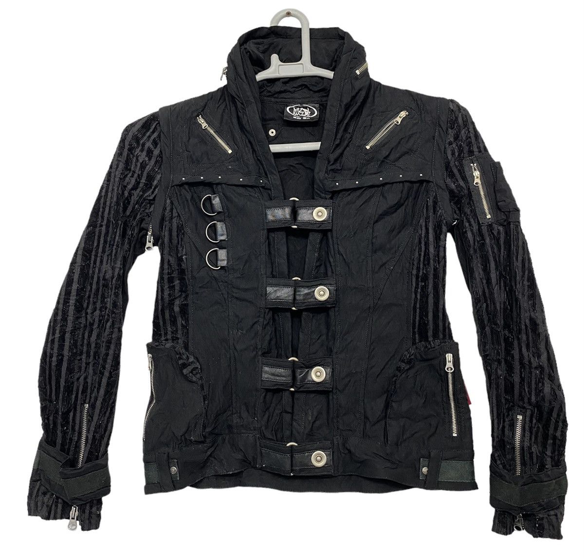 image of Seditionaries Bondage Punk Jacke in Black, Women's (Size Small)