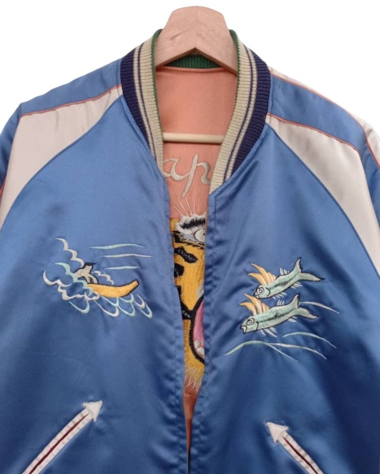 Japanese Brand × Vintage Vintage Sukajan Souvenir Reversible Jacket Size US M / EU 48-50 / 2 - 7 Thumbnail