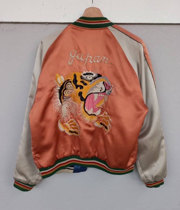 Japanese Brand × Vintage Vintage Sukajan Souvenir Reversible Jacket Size US M / EU 48-50 / 2 - 4 Thumbnail