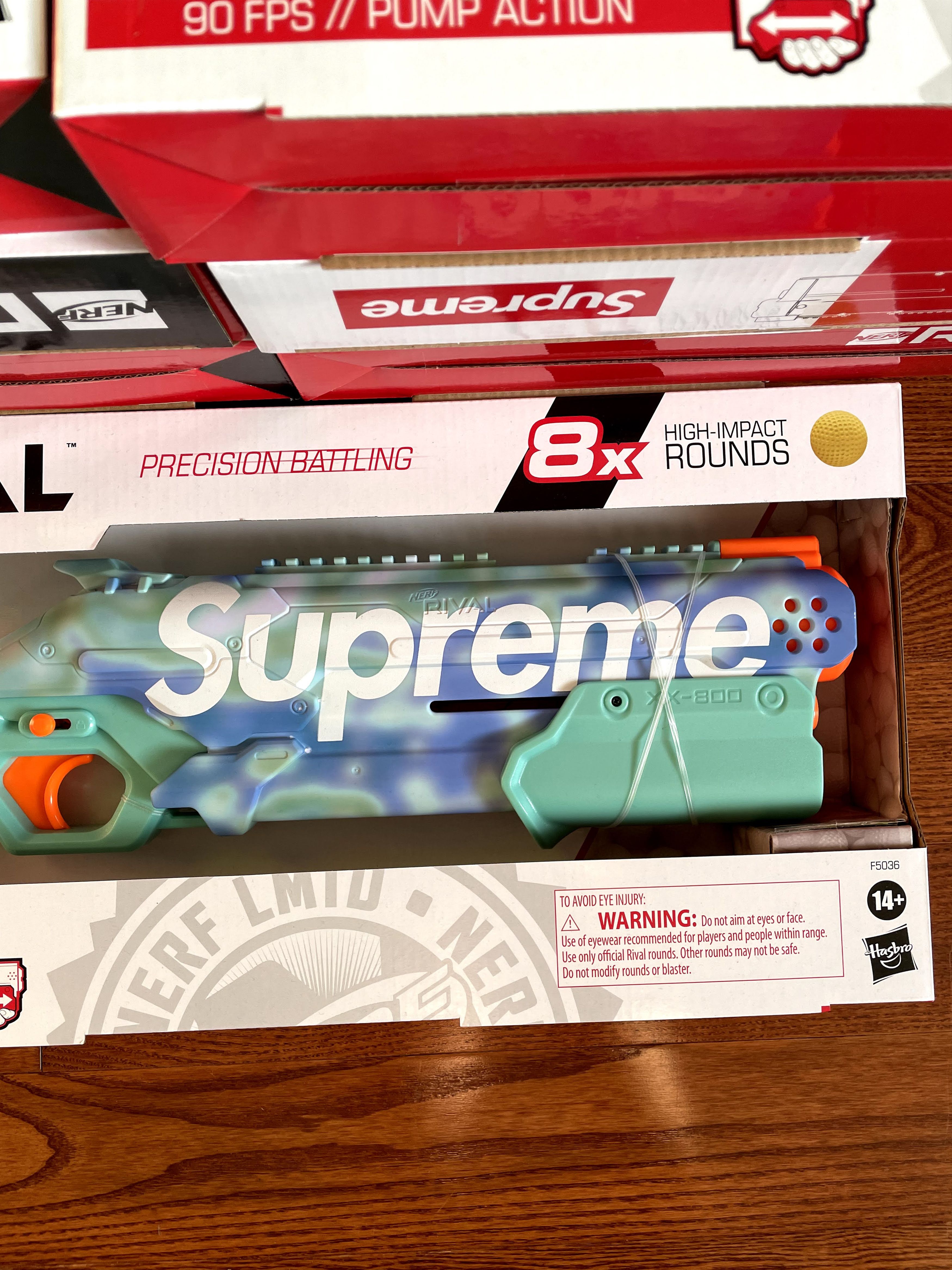 Supreme Supreme Nerf Rival Takedown Blasters PACK OF TWO Blue Pink Size ONE SIZE - 9 Thumbnail